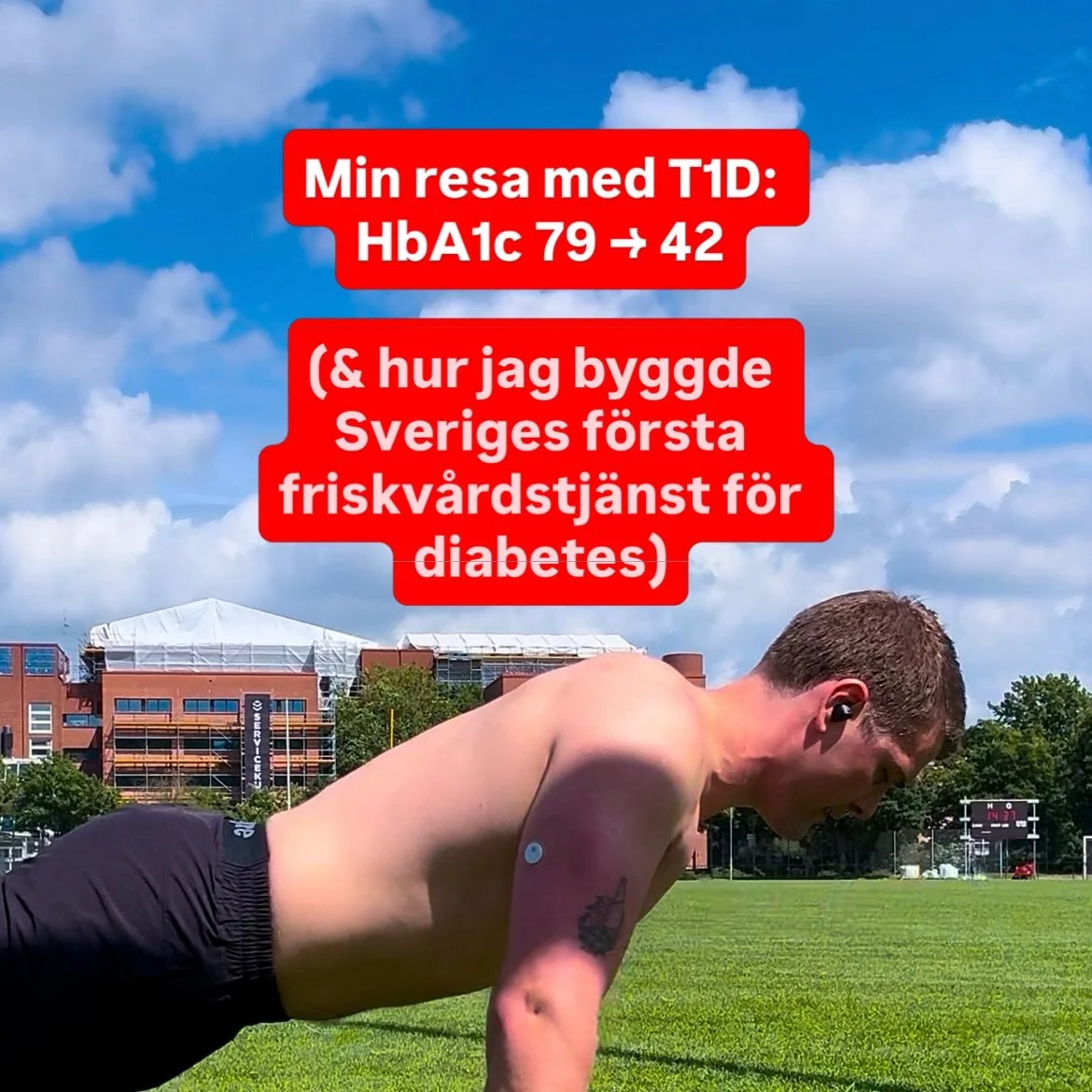 Min resa med diabetes ⚡️

&amp; hur jag byggde Sveriges f&ouml;rsta friskv&aring;rdstj&auml;nst f&ouml;r s&aring;dana som mig&hellip;

Friskrivningsklausul ‼️

Mina perspektiv f&ouml;r inspiration. Inte medicinsk r&aring;dgivning. Tankar g&auml;ller 