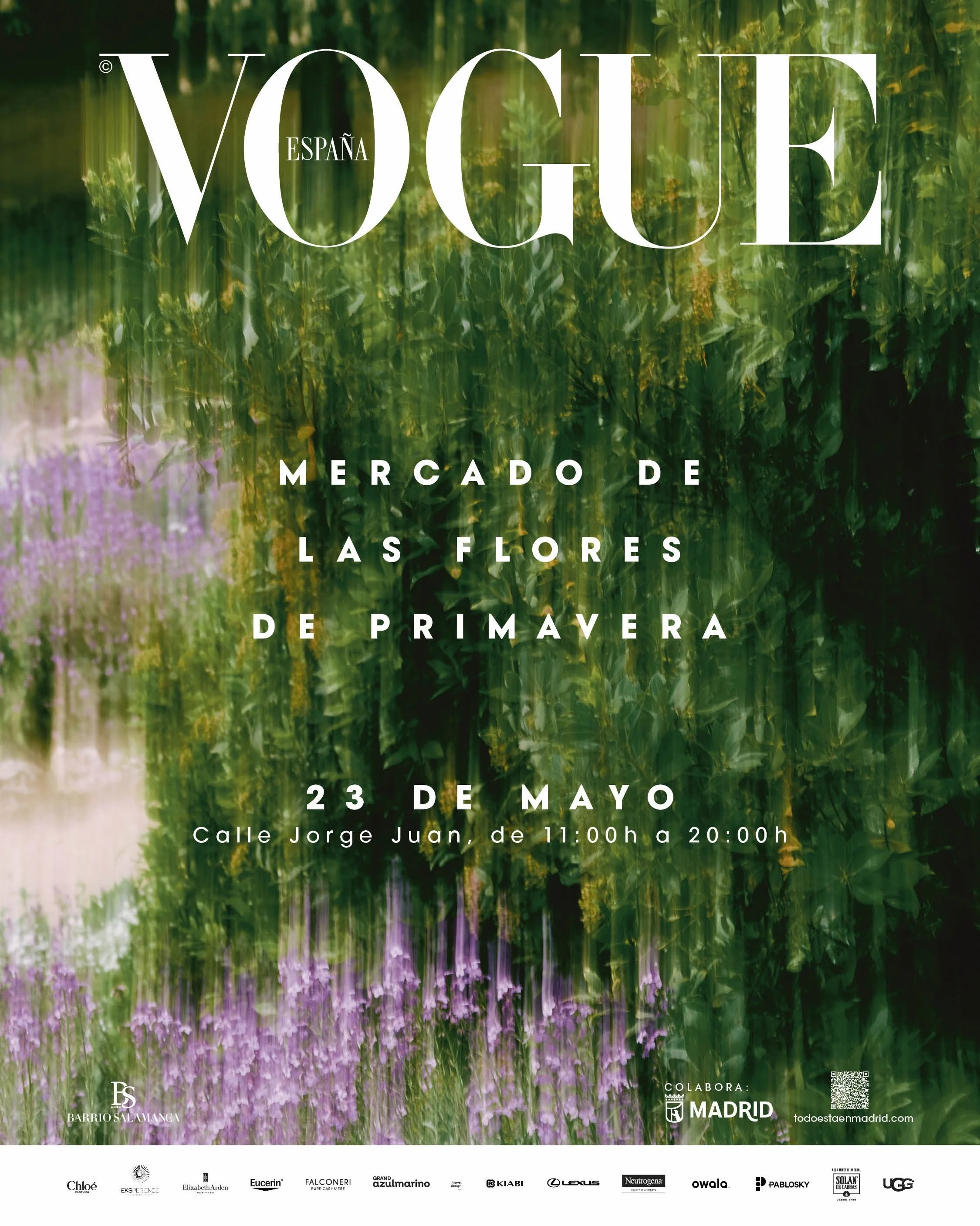 Cartel x el Mercado de las Flores de primavera 2026 de @voguespain ☀️ y una tarde 🌸 y una tarde tan divertida como creativa junto a @isartacerete 🐳☀️

Foto: @flaviorsolato
Creative Strategist &amp; Brand Marketer: @raquelplazaes
Design &amp; Art Di