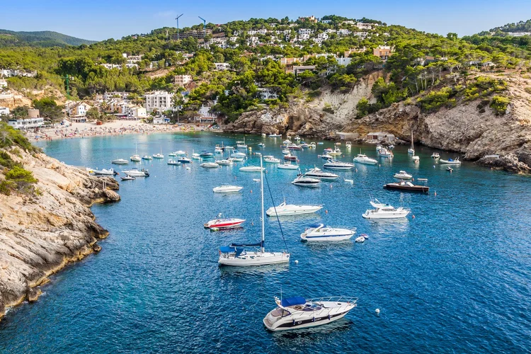 Barcelona Ibiza Santorini sailing tour