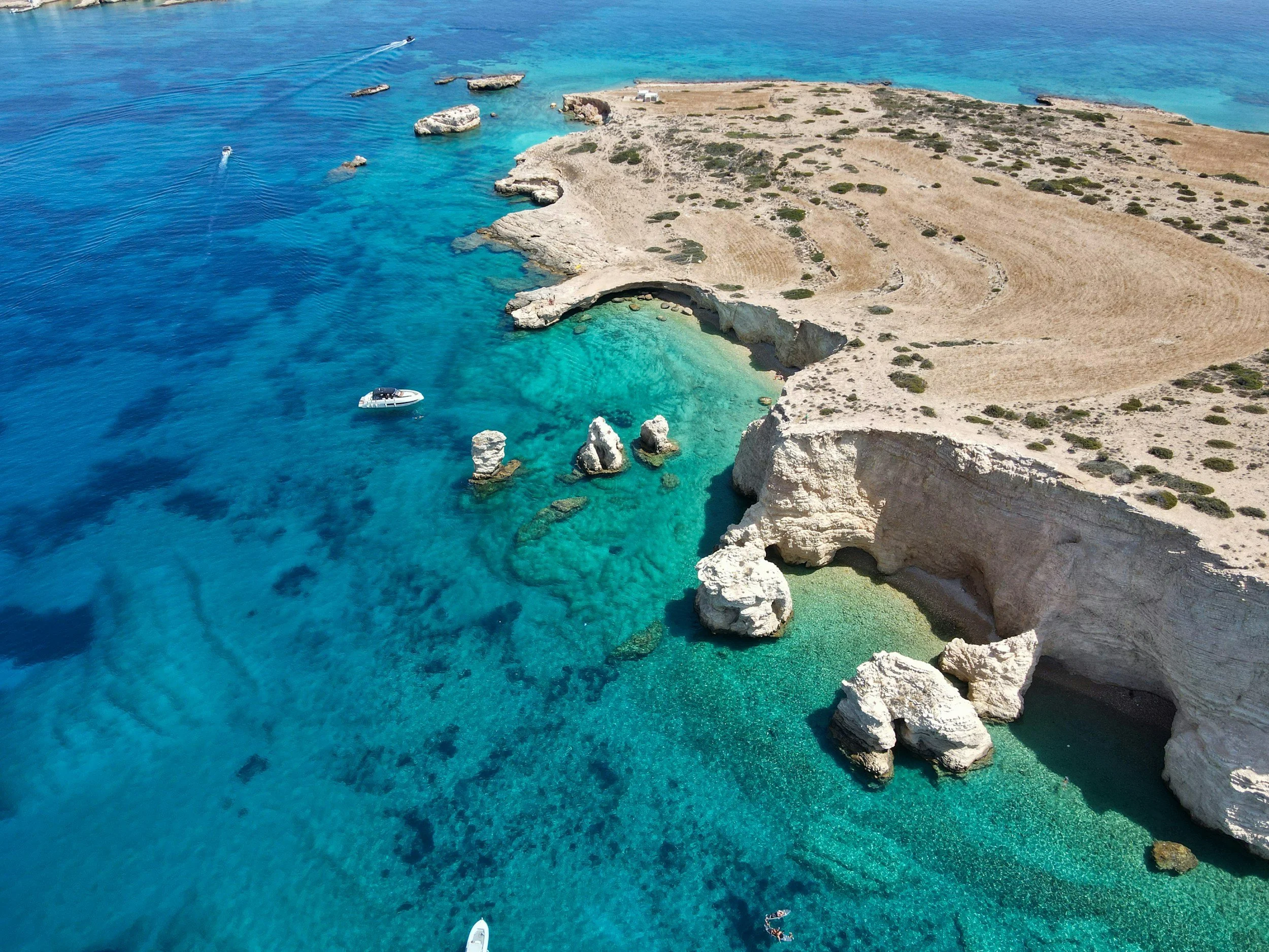 Koufonisia crystal clear water and beach