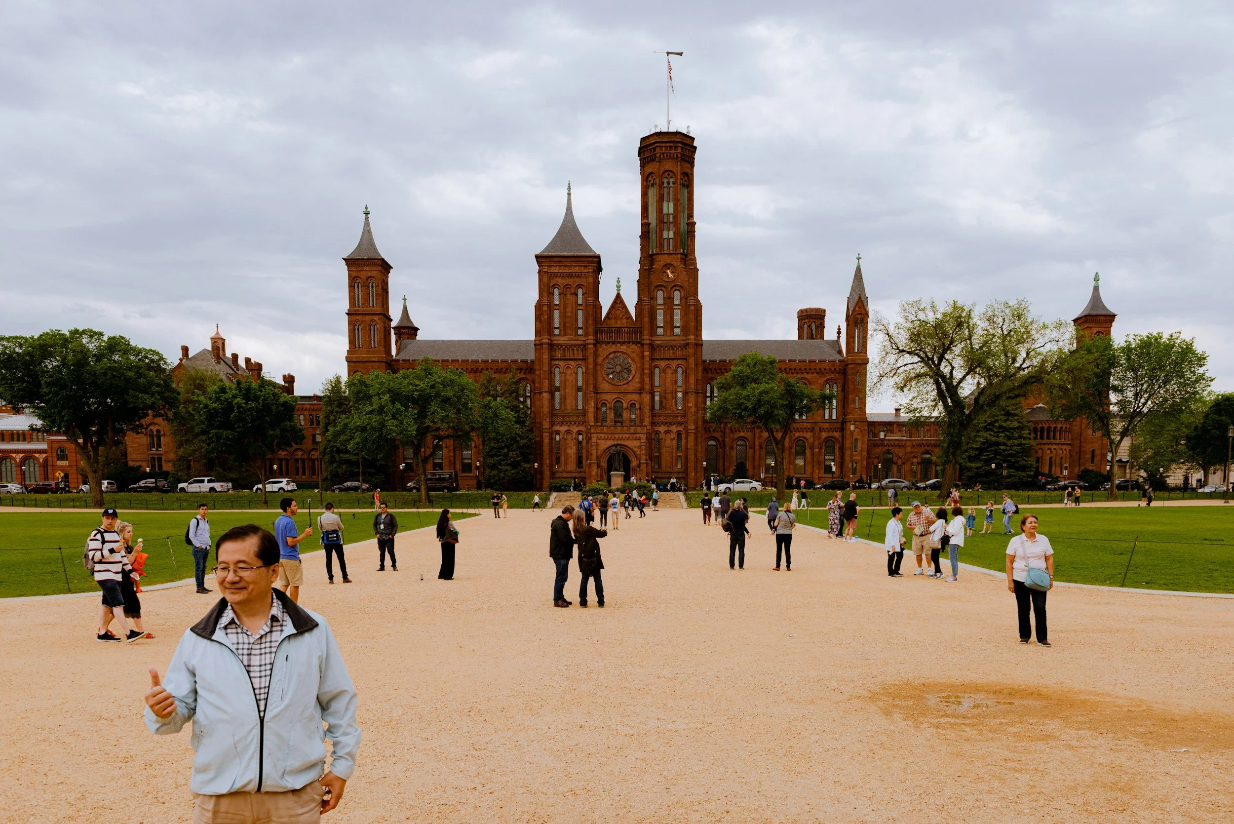 Smithsonian Institution, Washington, D.C. — historic castle on the National Mall
