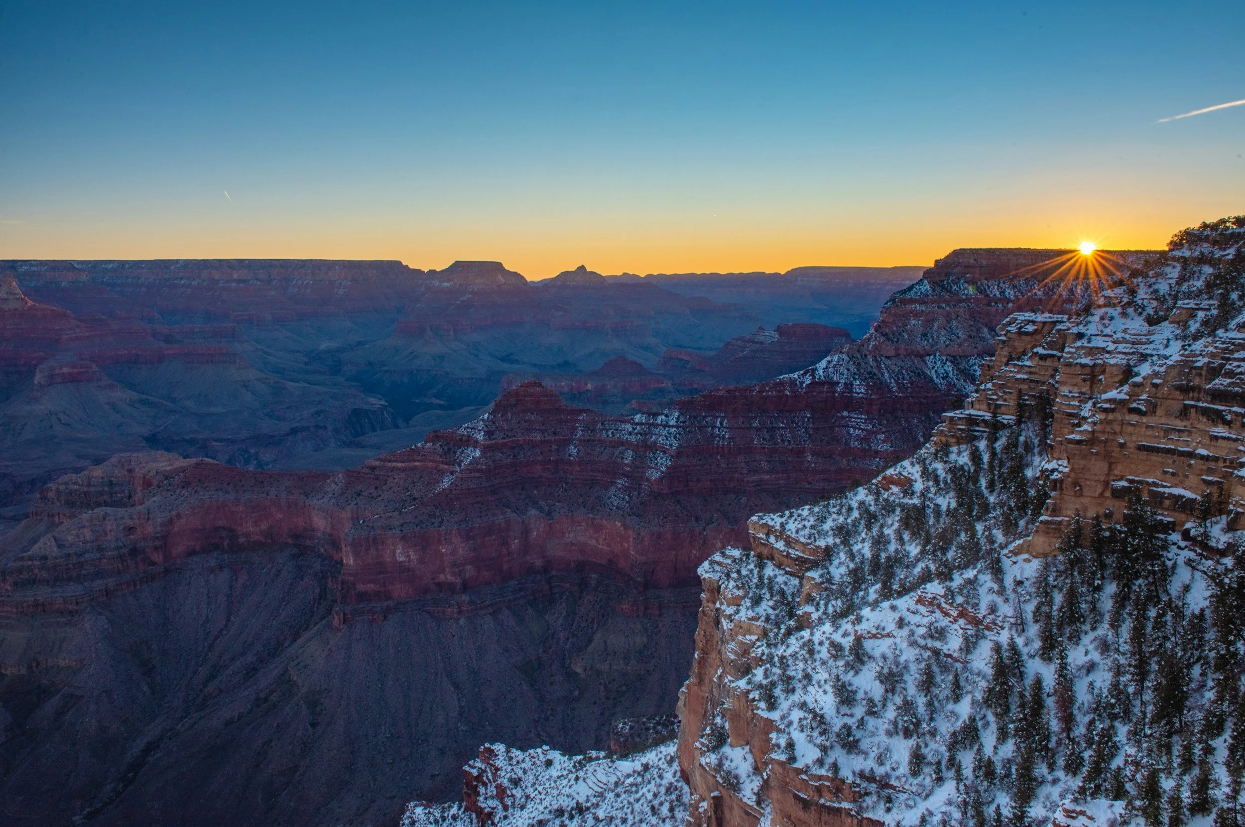 Grand Canyon at sunrise, Arizona, USA