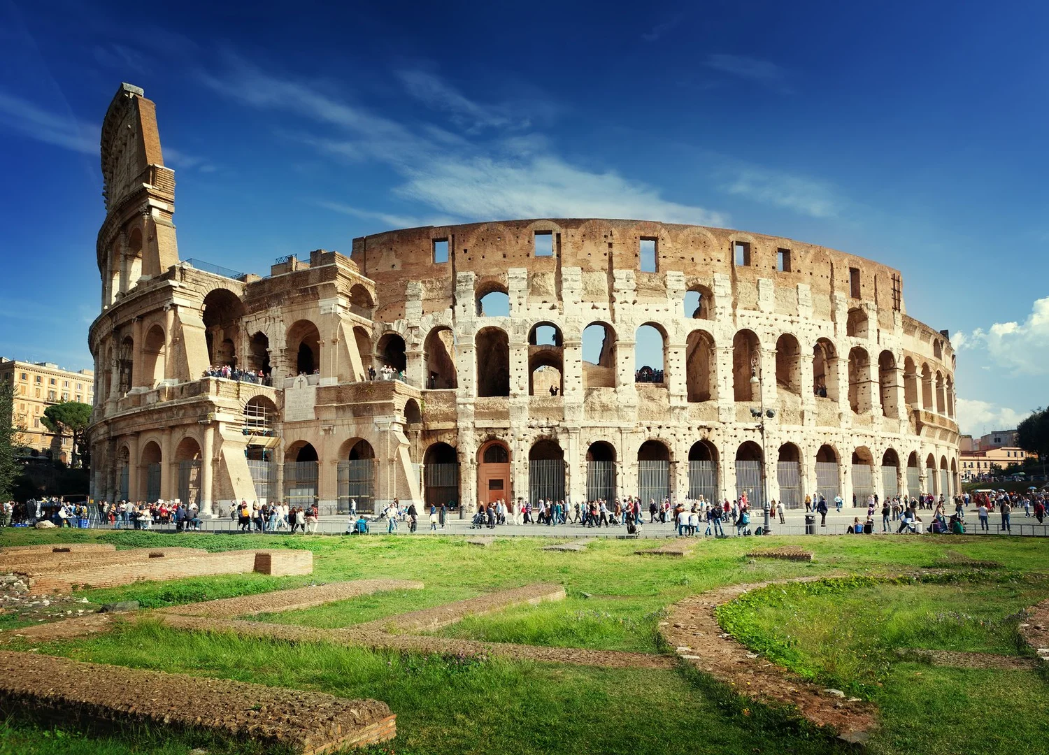 The Colosseum in Rome