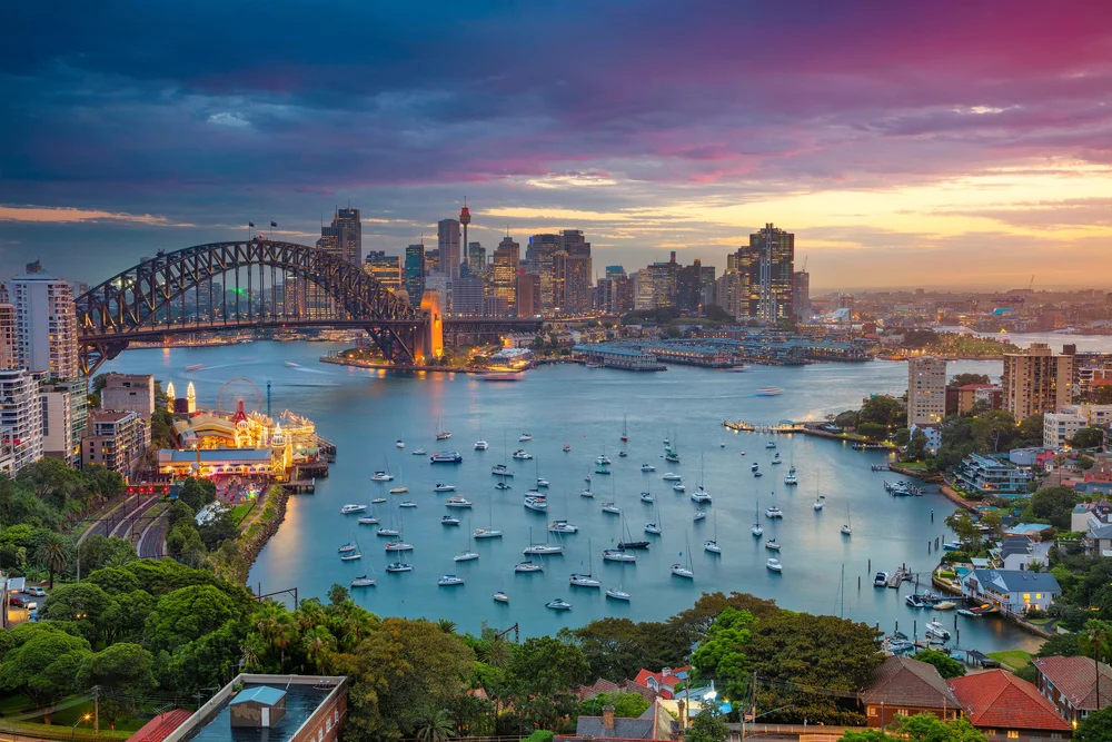 Sydney Australia November spring summer