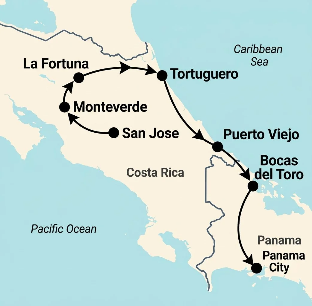 Costa Rica and Panama Tour