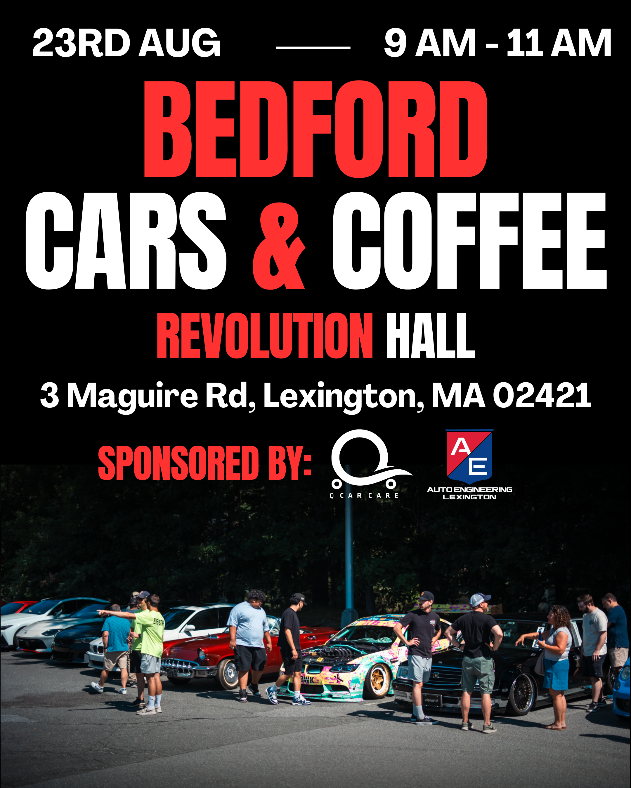 August 23rd Cars and Coffee