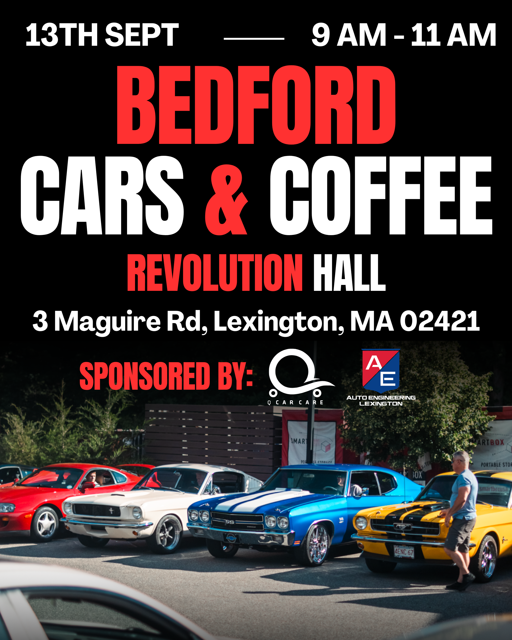 September 13 Cars and Coffee