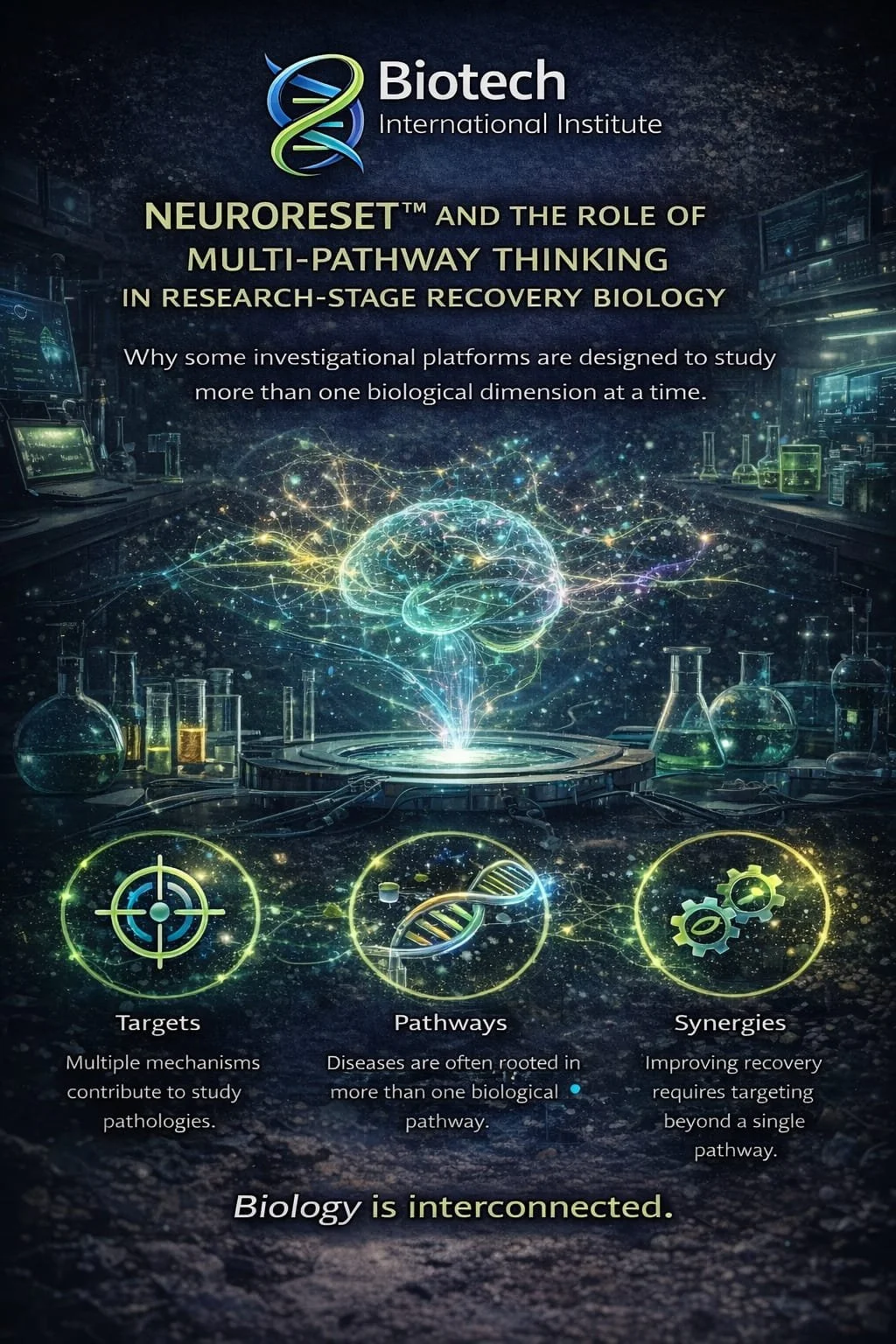 NeuroReset™ and the Role of Multi-Pathway Thinking in Research-Stage Recovery Biology