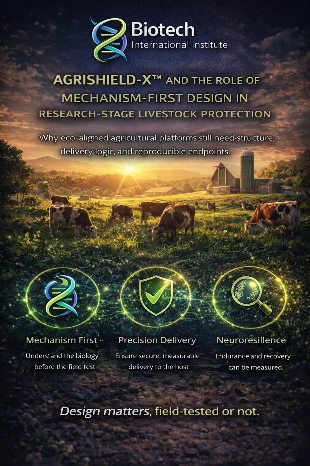 AgriShield-X™ and the Role of Mechanism-First Design in Research-Stage Livestock Protection