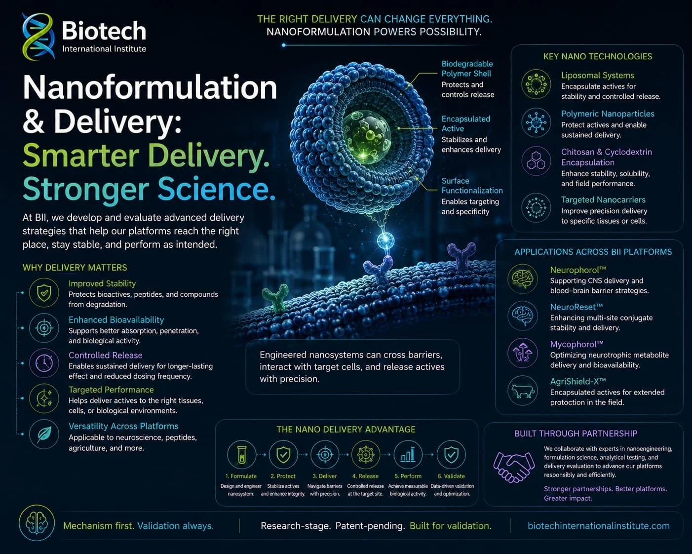 Nanoformulation and Delivery: Smarter Delivery, Stronger Science