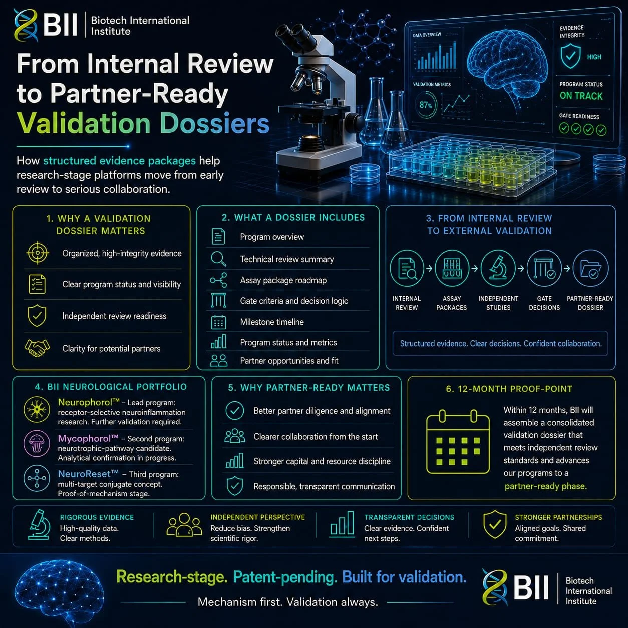 From Internal Review to Partner-Ready Validation Dossiers