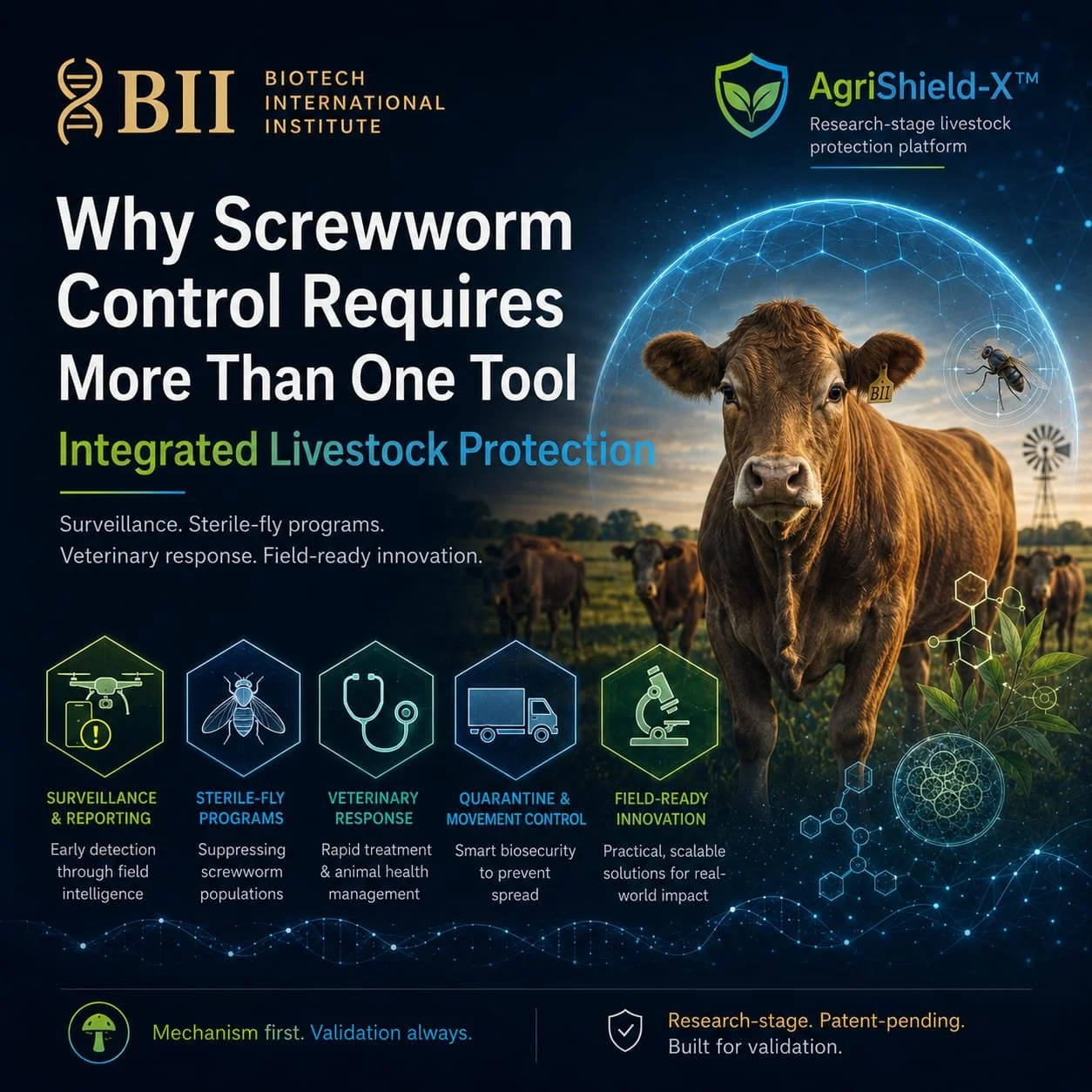 Why Screwworm Control Requires More Than One Tool