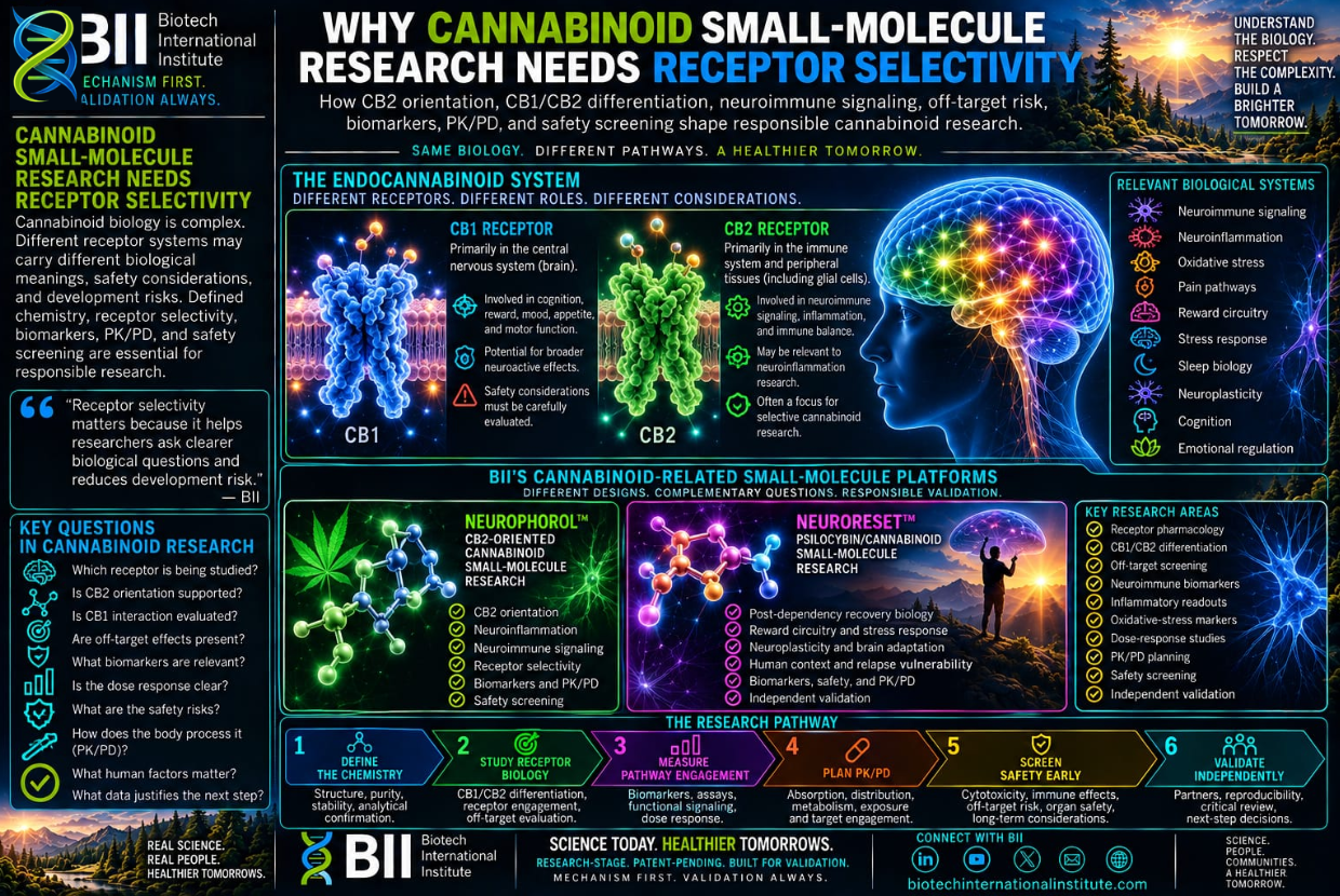 Why Cannabinoid Small-Molecule Research Needs Receptor Selectivity