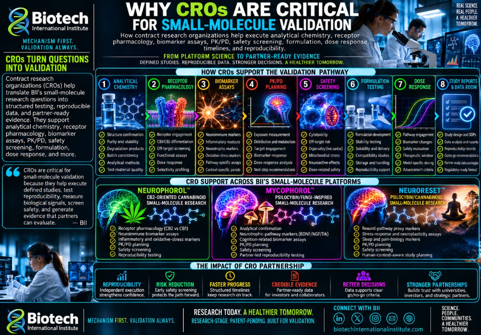Why CROs Are Critical for Small-Molecule Validation