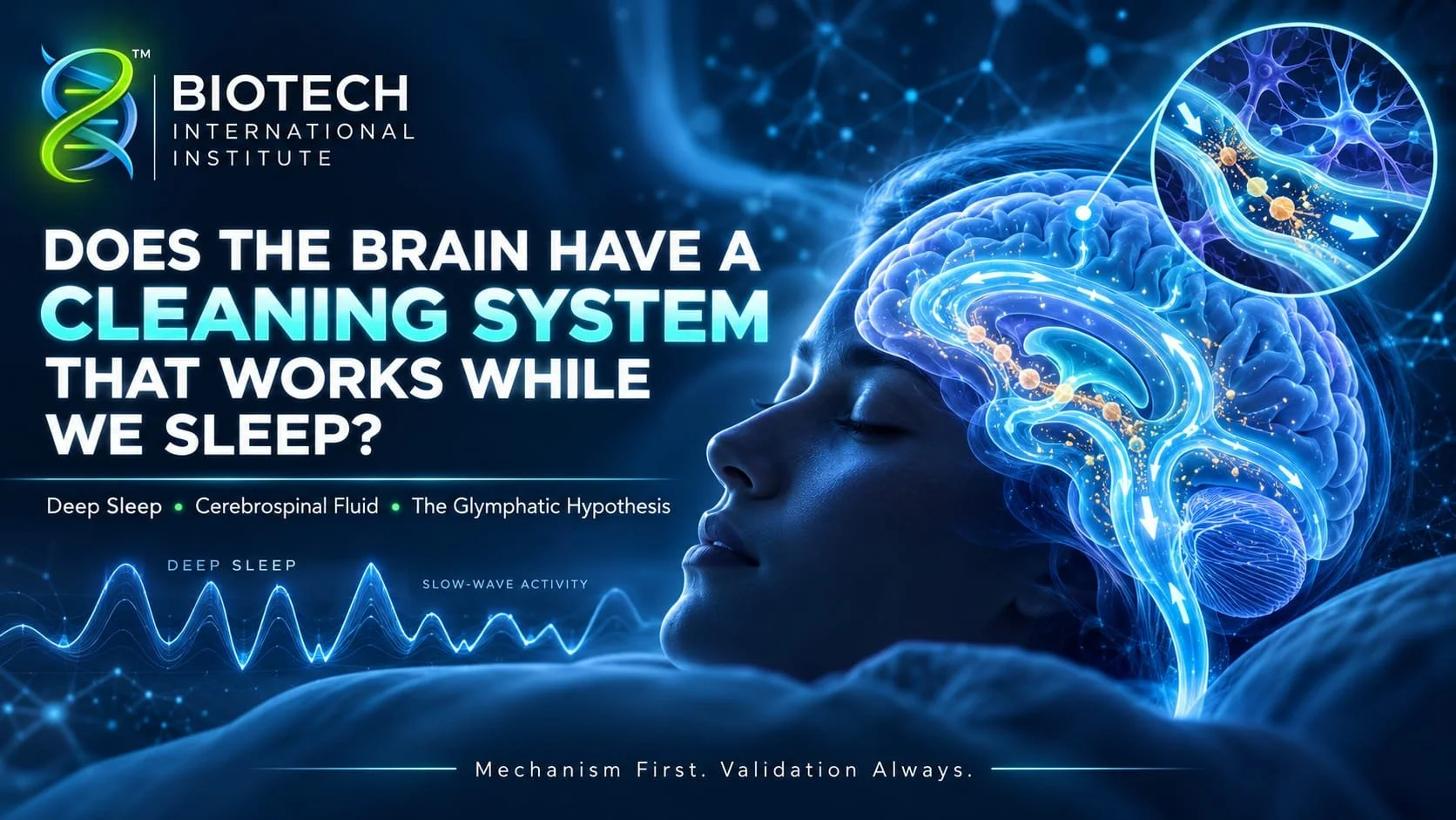 Does the Brain Have a Cleaning System That Works While We Sleep?   