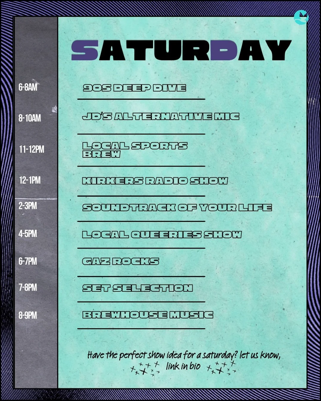 What to expect from us this weekend!📻🎶

Listen on Burtonradio.co.uk 

#burtonradio #burtonupontrent #liveradio #communityradio #weekendradio