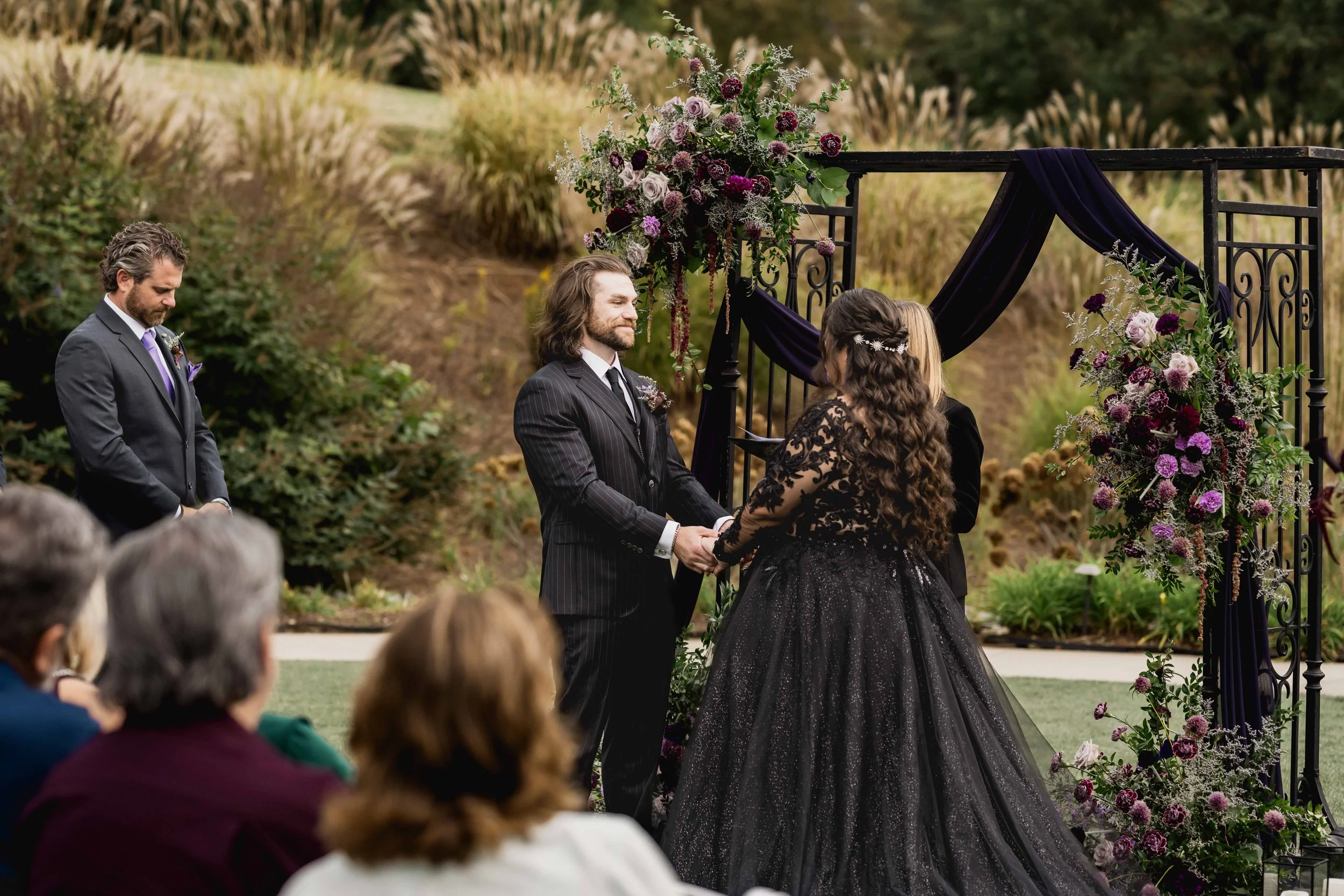 Gothic Inspired Romantic Purple and Burgundy October Wedding in Historic Inn & Spa_NYC Wedding Photographers-124.jpg