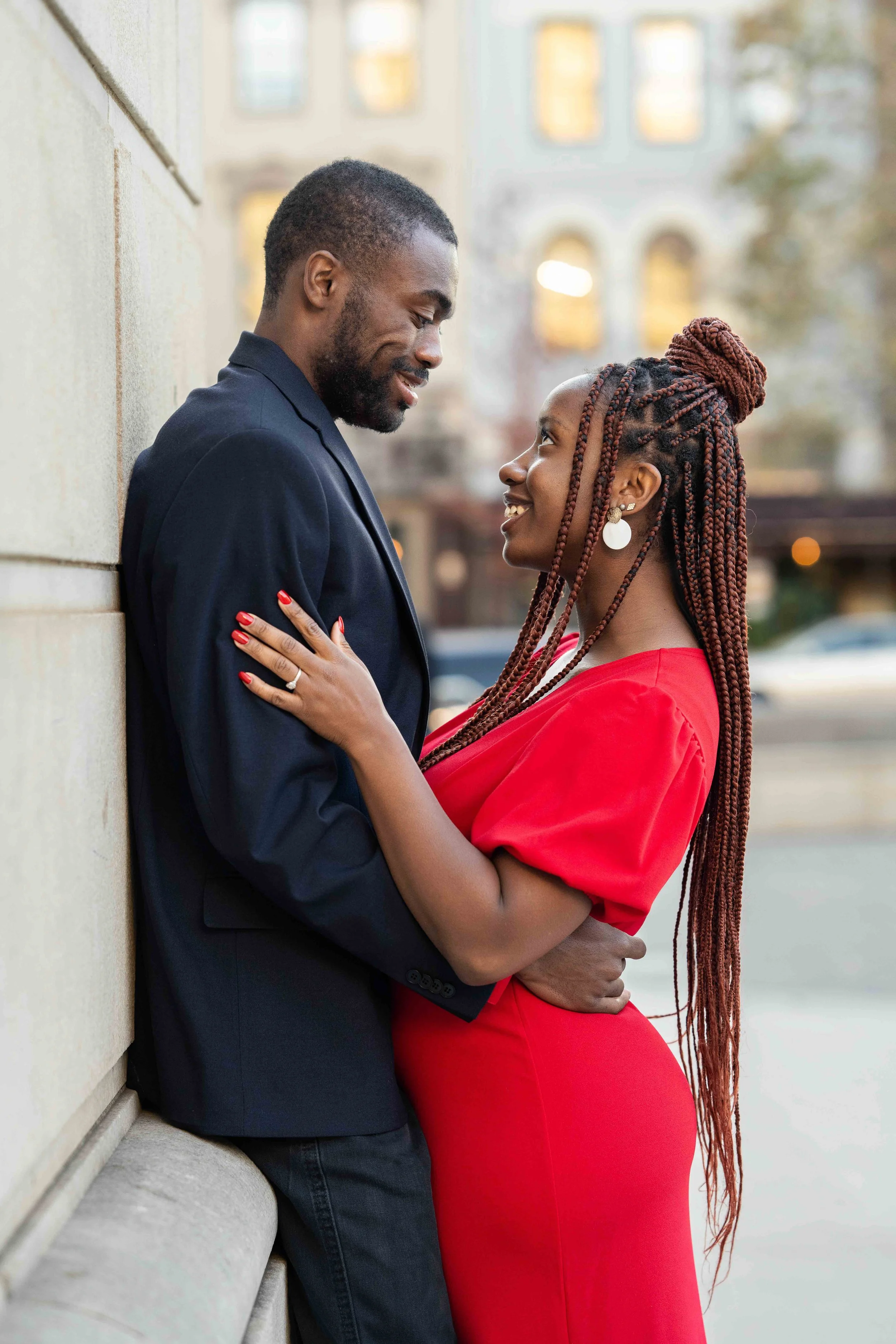 downtown engagement session NYC_architectural photo locations_NYC engagement photographers-9.jpg