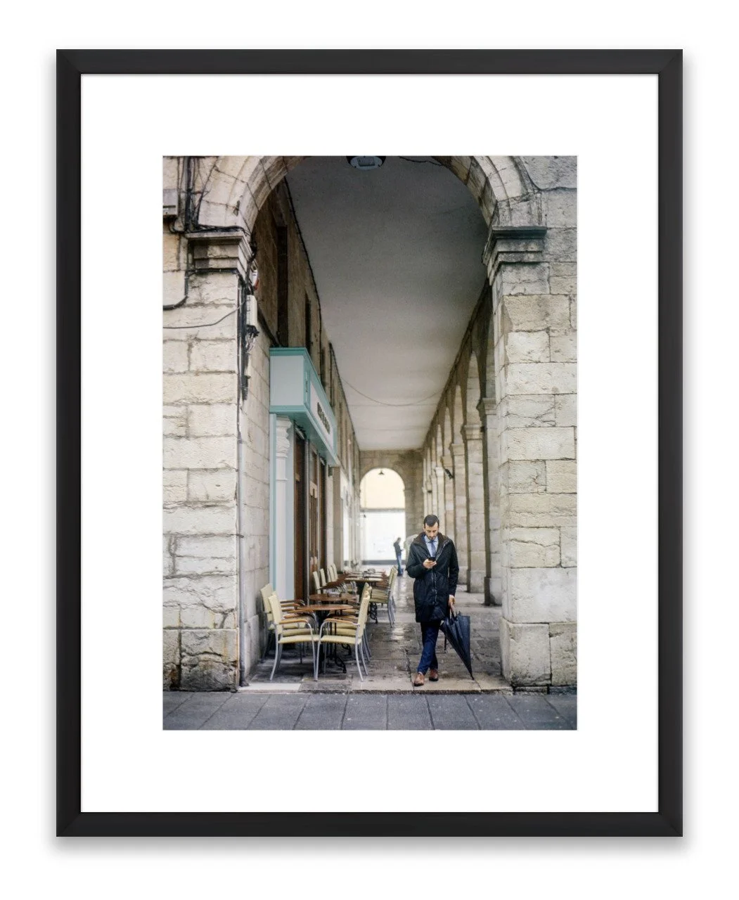 Standing on the Corner in Santander