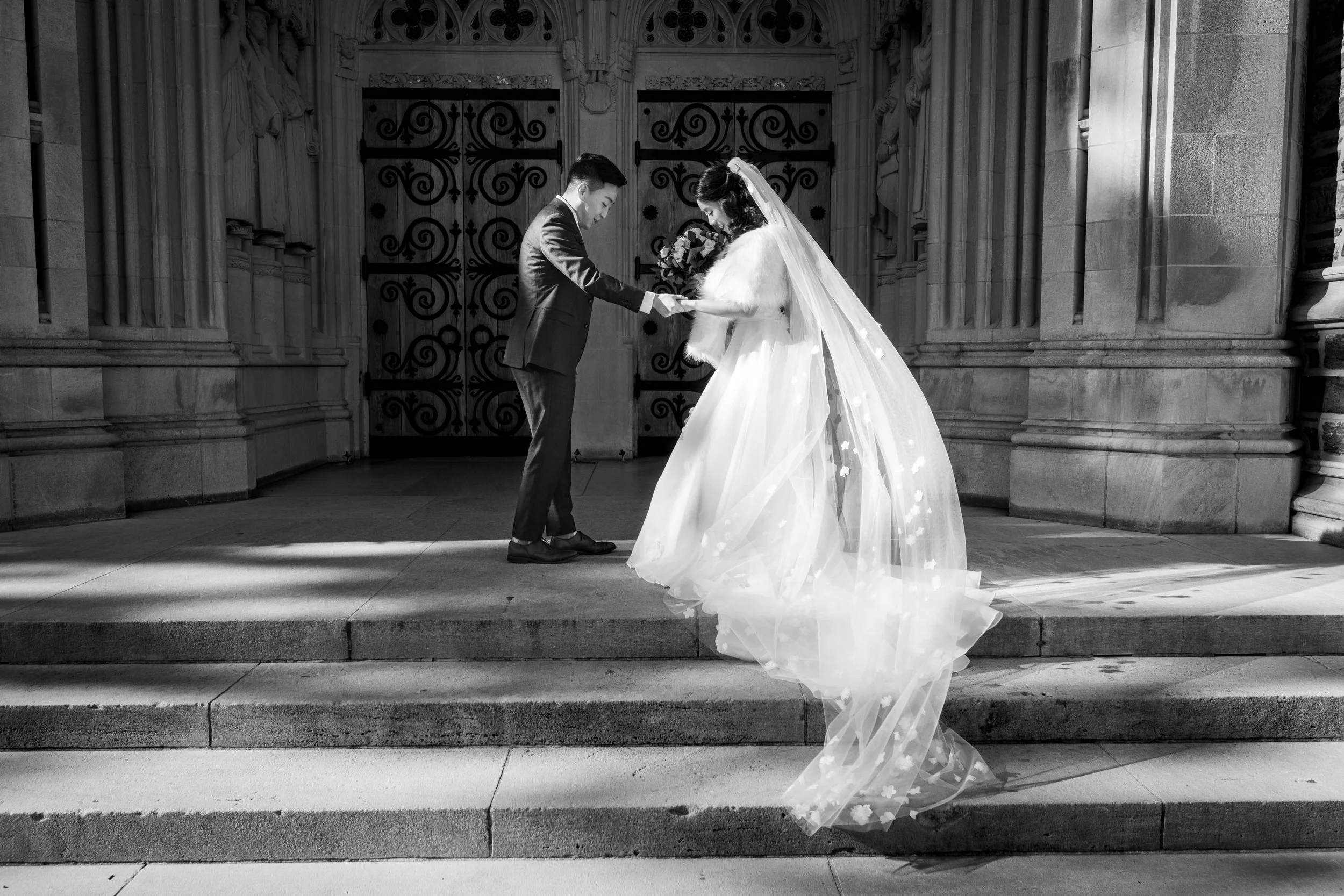 Duke Chapel Wedding_Winter Wedding at Aria Event Center_Raleigh Wedding Photographer-44.jpg