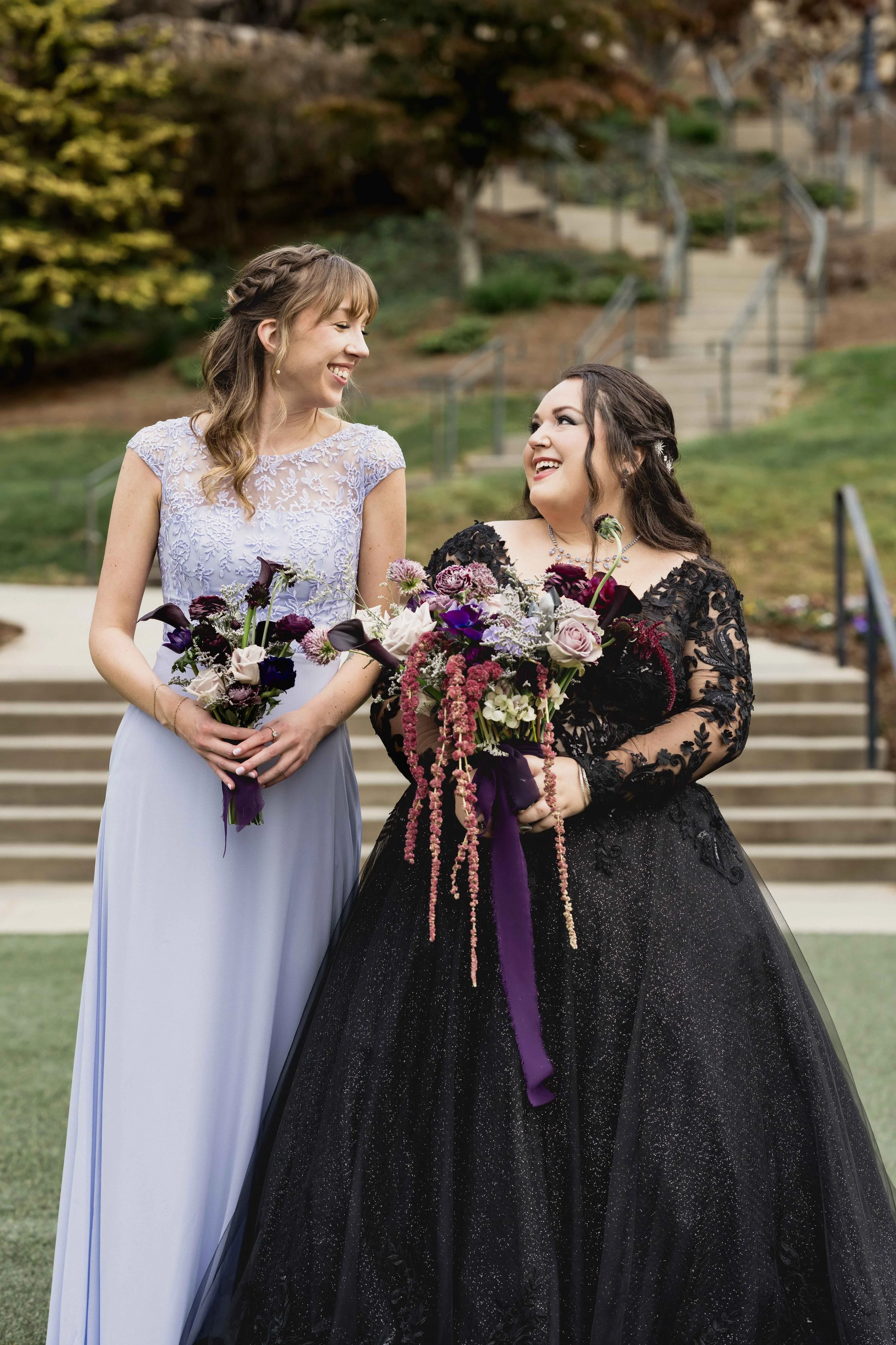 Gothic Inspired Romantic Purple and Burgundy October Wedding in Historic Inn & Spa_NYC Wedding Photographers-64.jpg