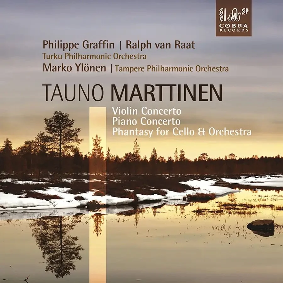 Tauno Martinen Violin Concerto, Philippe Graffin, Turku Philharmonic, Ari Raisilainen