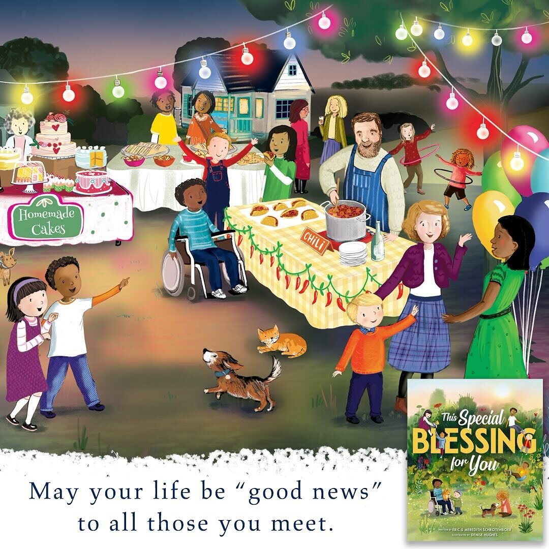 May you life be &ldquo;good news&rdquo; to all those you meet! 

#thisspecialblessingforyou #aaronicblessing #kidlit #faithlit #blessing #parenting
