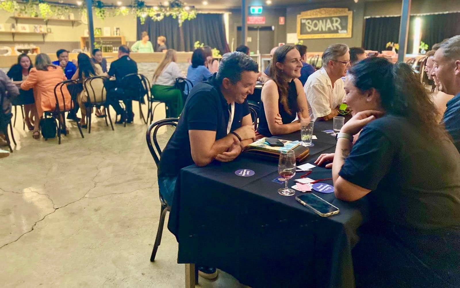 Grow your Network 🙌

Speed Networking is back at @sonarroomfremantle, Tuesday 27th April. Join us as we further create everlasting business connections 💪 

Connect via link in story

@littlecreatures_fremantle #freochamber #thisisfremantle #fremant