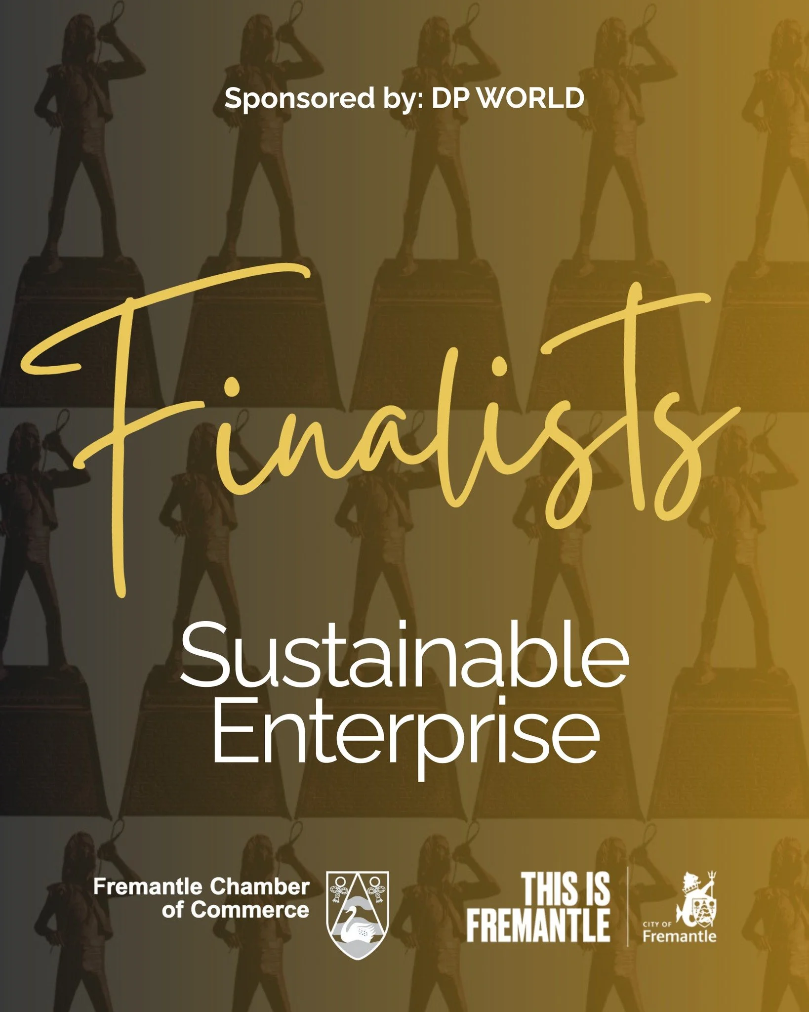 Innovation + impact = these sustainability superstars.

@theanjelmsproject 
@fremantleseaweed 
@ev_chargingsystems
@ecoburbia 
@joshbyrneandassociates 
@algaesys 
@coogeecommon 
@roogenic 
@stackwood_ 
@northfreosocialfarm
@wa_wildlife_ 

Vote now + 