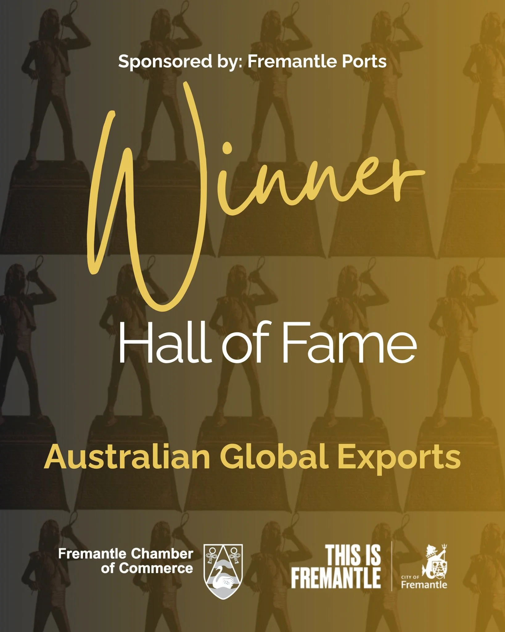 A true Freo icon. Forever legendary. ⭐ 

Major Sponsor | @cityoffremantle 

#freochamber #ThisIsFremantle #fccawards2025 #SoFreo #FremantleBusinessAwards #Frogies2025 #Fremantle #BusinessAwards2025 #FreoBusiness #TheFrogies