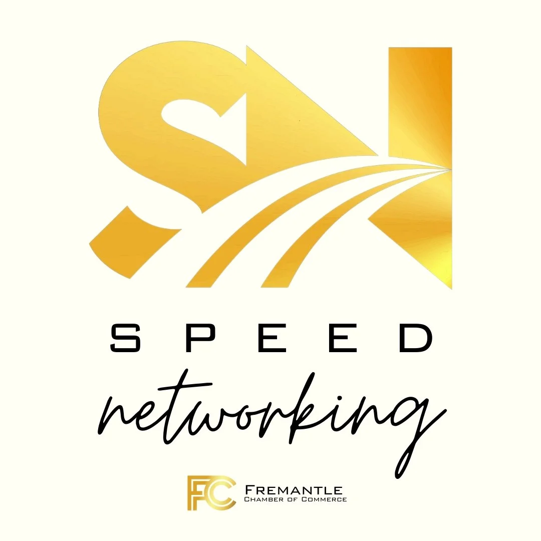 Just over two weeks to go! 

Don&rsquo;t miss your chance to attend our final Speed Networking event of the year.

Thurs 27 Nov | 🕔 5:30pm &ndash; 7:30pm
Fremantle Chamber of Commerce

Final spots remain, book now via event link in bio!

#FreoNetwor