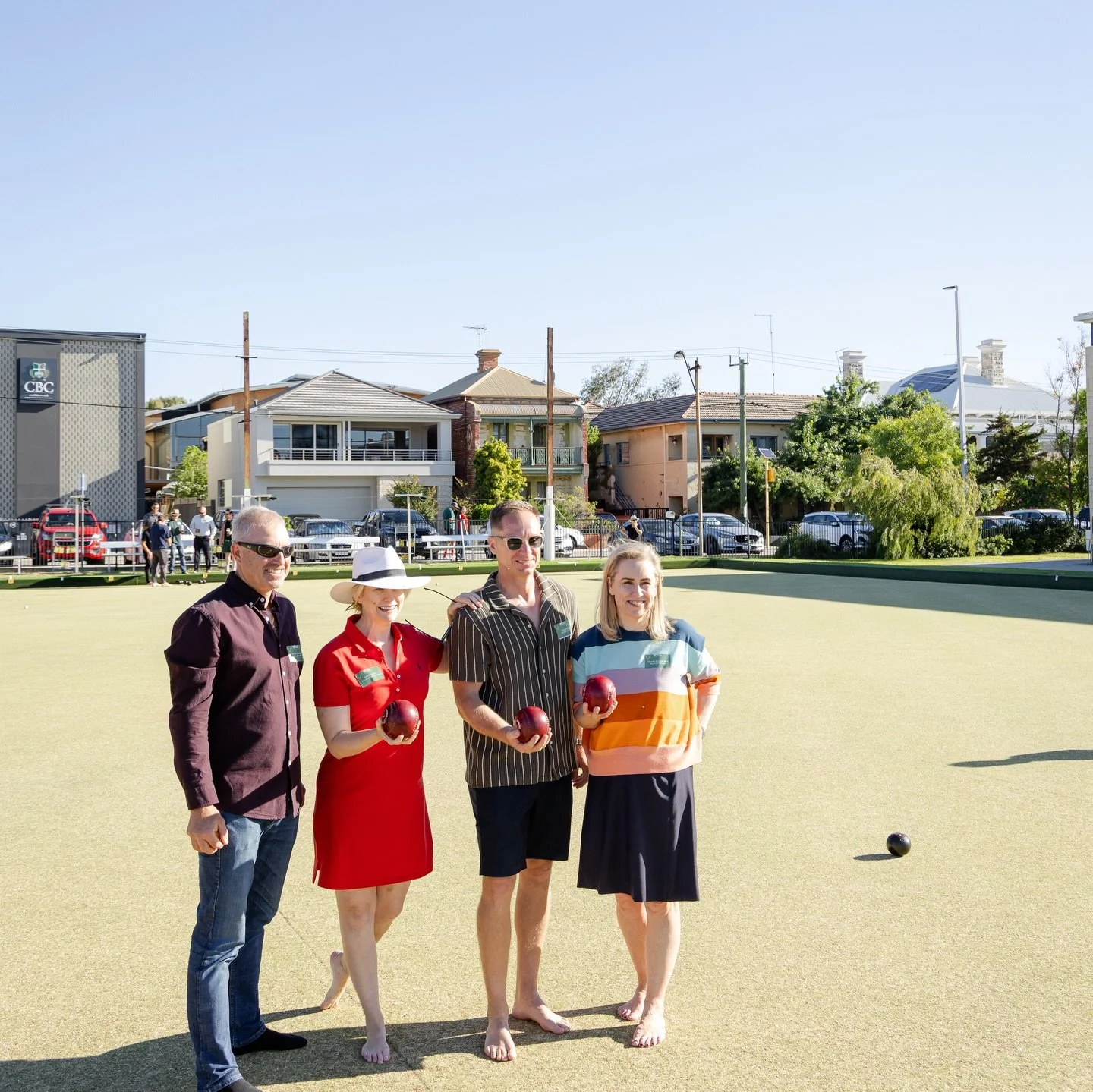 We had a BOWL of a time last Wednesday at our end of year Christmas event! 🧿 
Full of beats, bowls, @littlecreatures_fremantle brews and festive fun!✨ 
📸 @kirsten_graham_photo 
#fremantlechamber #freochamber #fremantle