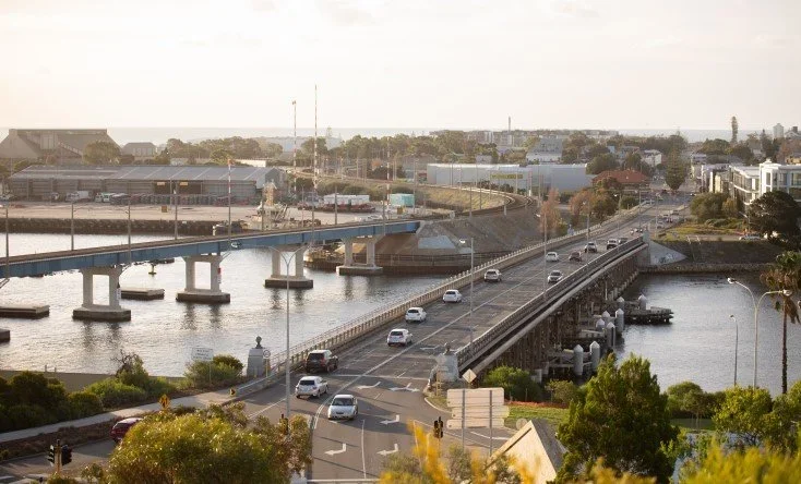 One Final Ride Across the Old Fremantle Traffic Bridge