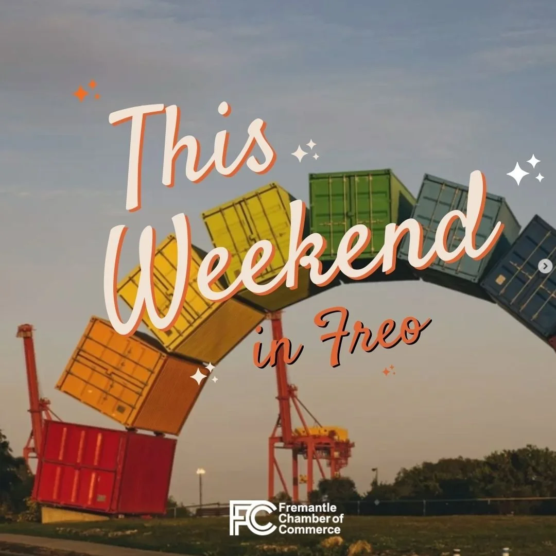 What's on in Freo this weekend!✨
Focus First Nations Films, plus markets, live music &amp; great food across Walyalup | Fremantle.
See you there!💛
#freochamber #fremantle #thisisfremantle