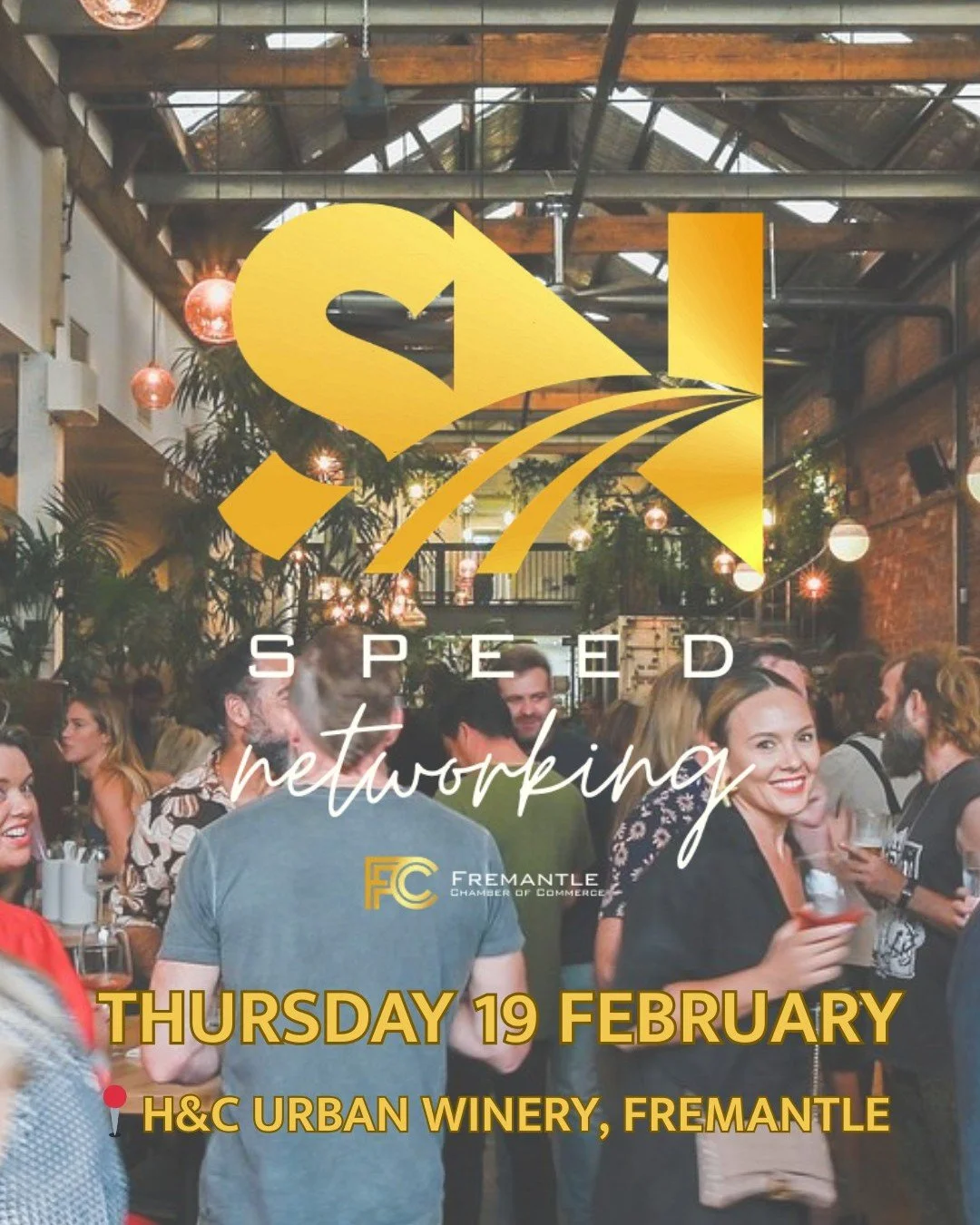 ⏱️5 minutes. New connection. Repeat.
Join Speed Networking at @urbanwinery_freo on 19 February &amp; grow your business circle fast!🤝
Limited spots available! Book via event link in bio.
#freochamber #speednetworking #fremantle