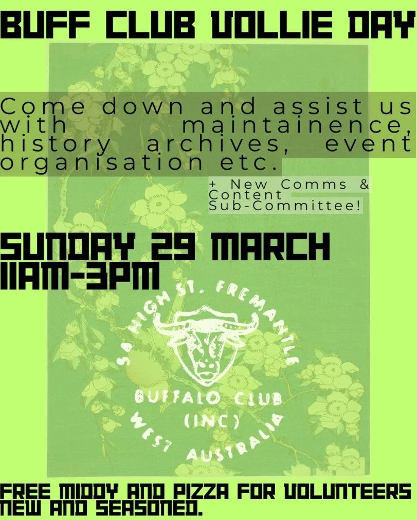 Want to get more involved at the @freobuffclubofficial? 👀💙
This Sunday is your chance!
Drop in between 11&ndash;3, meet the team &amp; discover how you can lend a hand 🙌
Whether you&rsquo;ve got skills, tools or just some spare time, the @freobuff