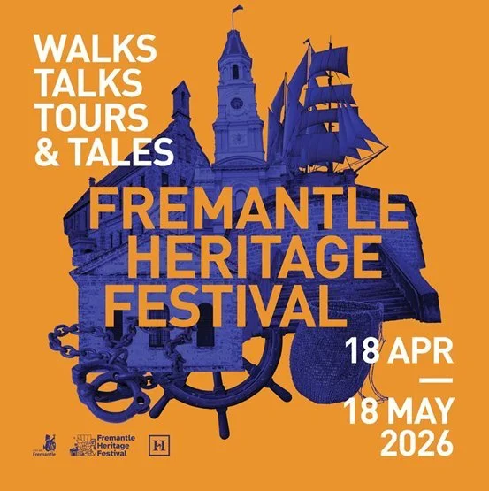 It&rsquo;s on! 🏛️✨ The Fremantle Heritage Festival is happening now in Walyalup Fremantle until 18 May ⚓️
🔗 See what&rsquo;s on via @artsinfremantle 
#fremantle #freochamber