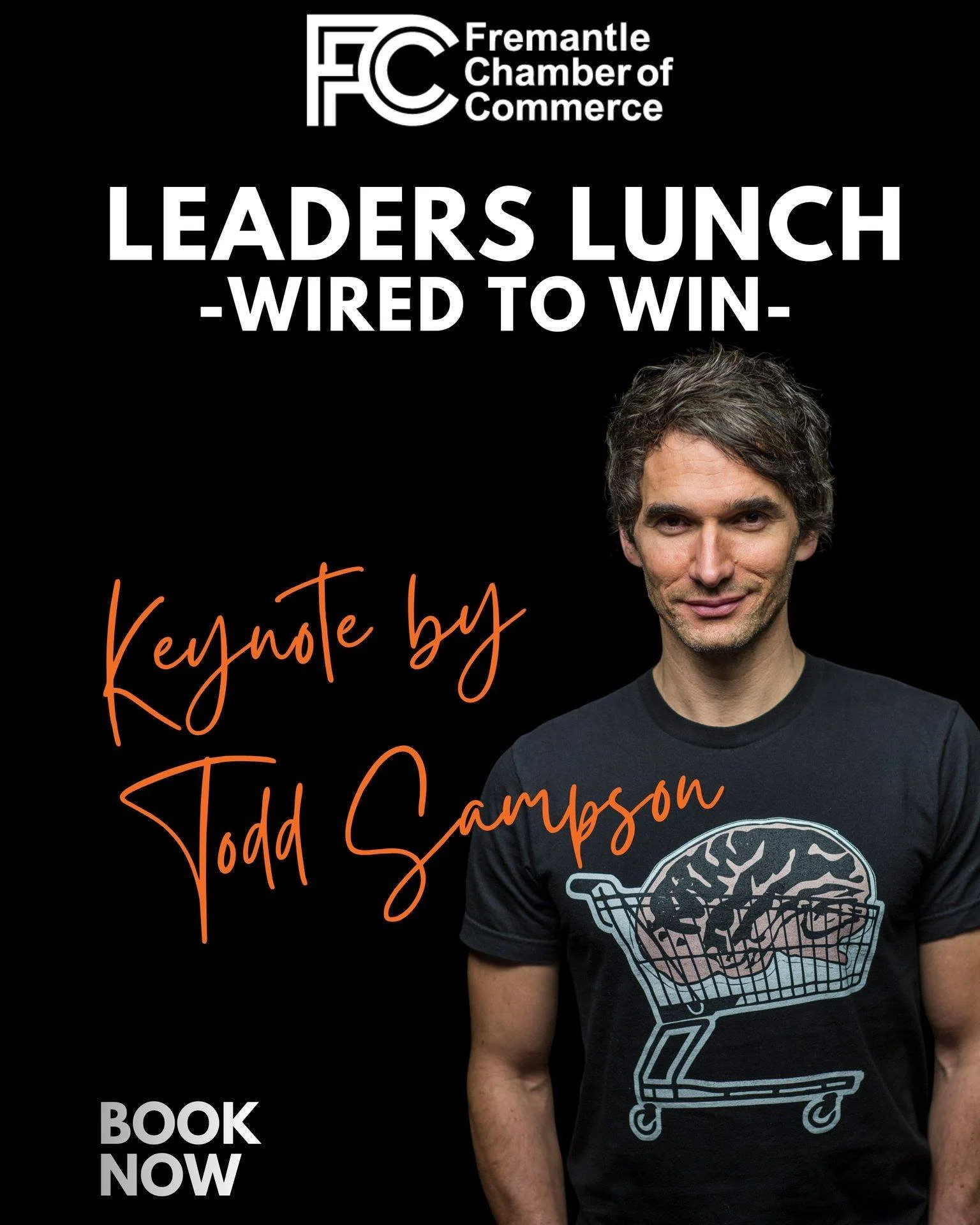 Seats are limited. Impact is unlimited ⚡
Join Todd Sampson at the FCC Leaders Lunch: Wired to Win and learn how to perform under pressure, lead with clarity &amp; stay ahead of the competition 🧠💼
📅 18 June 📍 Esplanade Hotel Fremantle
🎟️ Don&rsqu