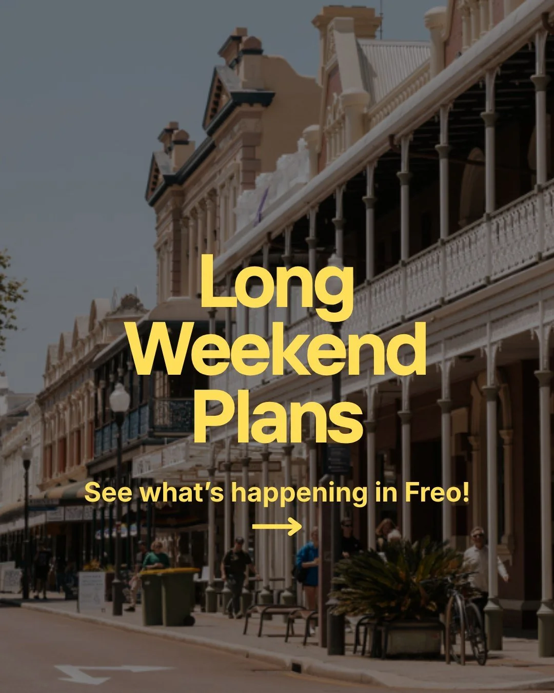 Spend your WA Day long weekend soaking up the best of Freo ☀️
See what's on!👉
#freochamber #fremantle