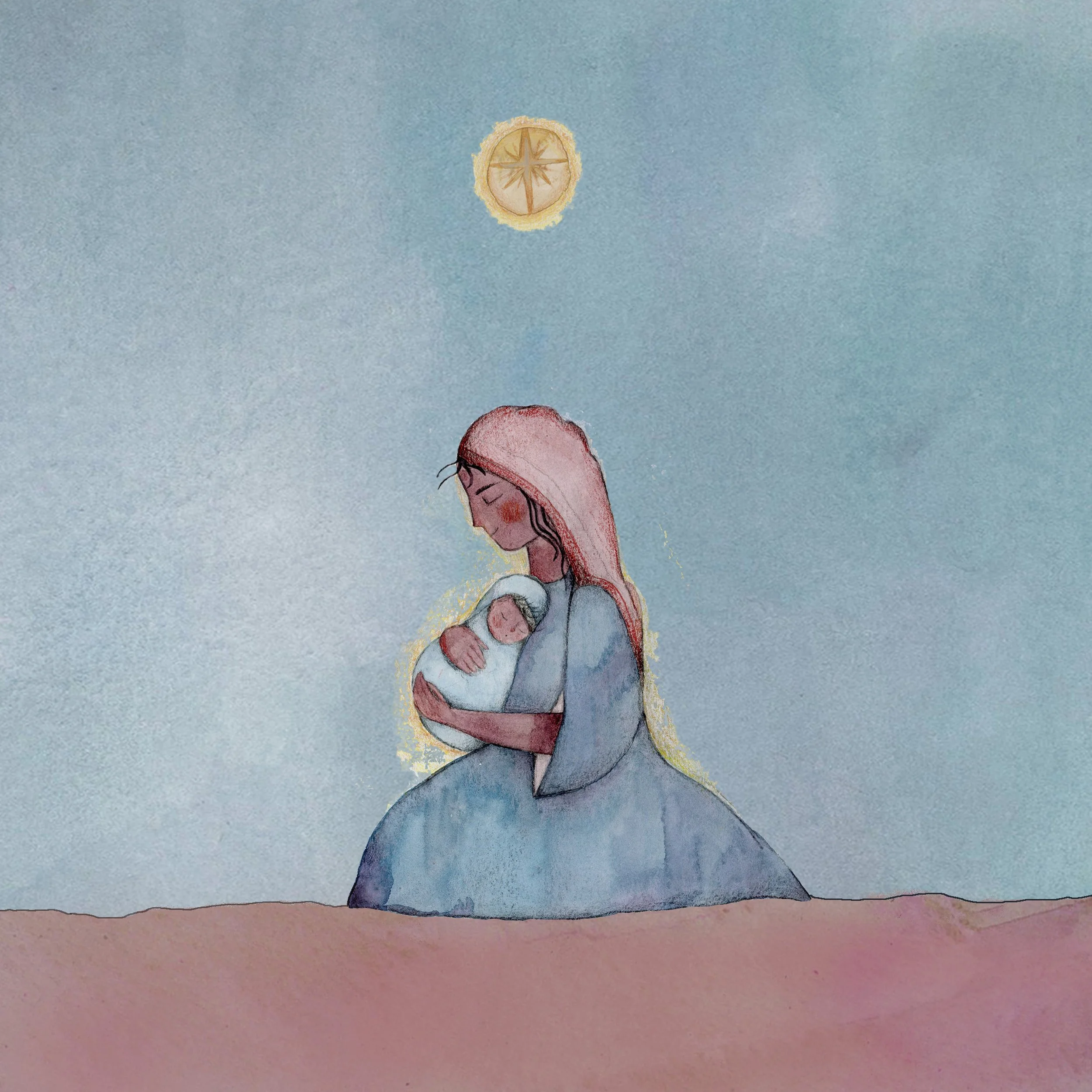 St. Mary with Christ Jesus