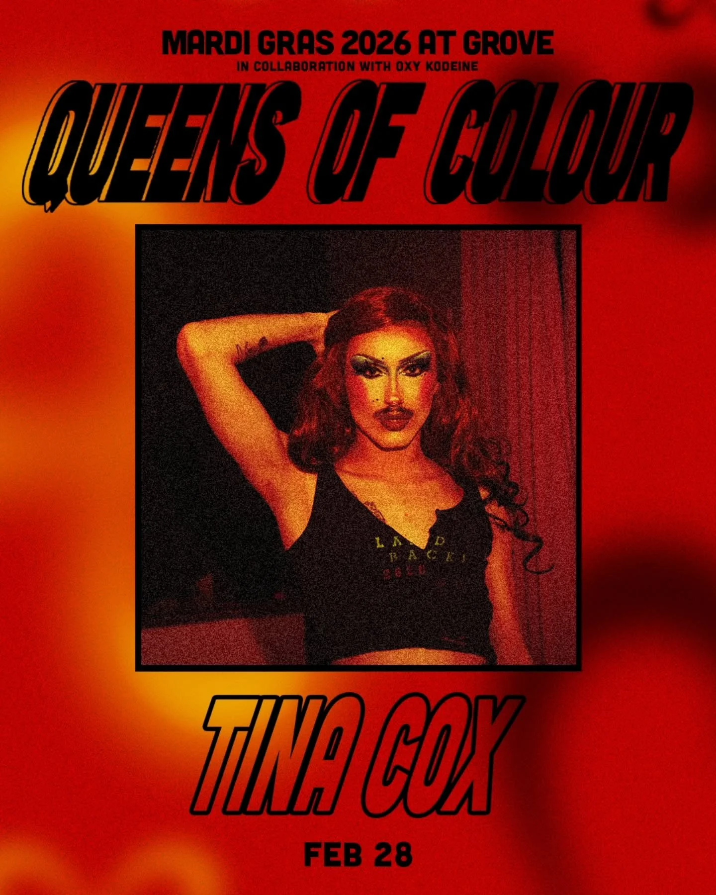 ⚠️ QUEEN ADDED ⚠️

🖤💛❤️
QUEENS OF COLOUR IS BACK!
Celebrate First Nations excellence this Mardi Gras season with @el_beauty_dragqueen @tyrabankstown @the.fancyy and @lubly_tina

👑 This event has been lovingly curated by @its_oxy_kodeine

🎟️ Seats