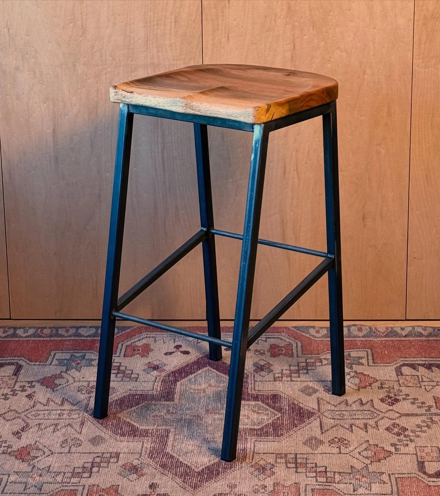 Carved seat pecan stools for butts.  Let us build one for your butt.  Thanks @harvestlumberco  for the spalted pretty lumber.  #stools #furniture #carved wood #woodworking #fabrication  #wow