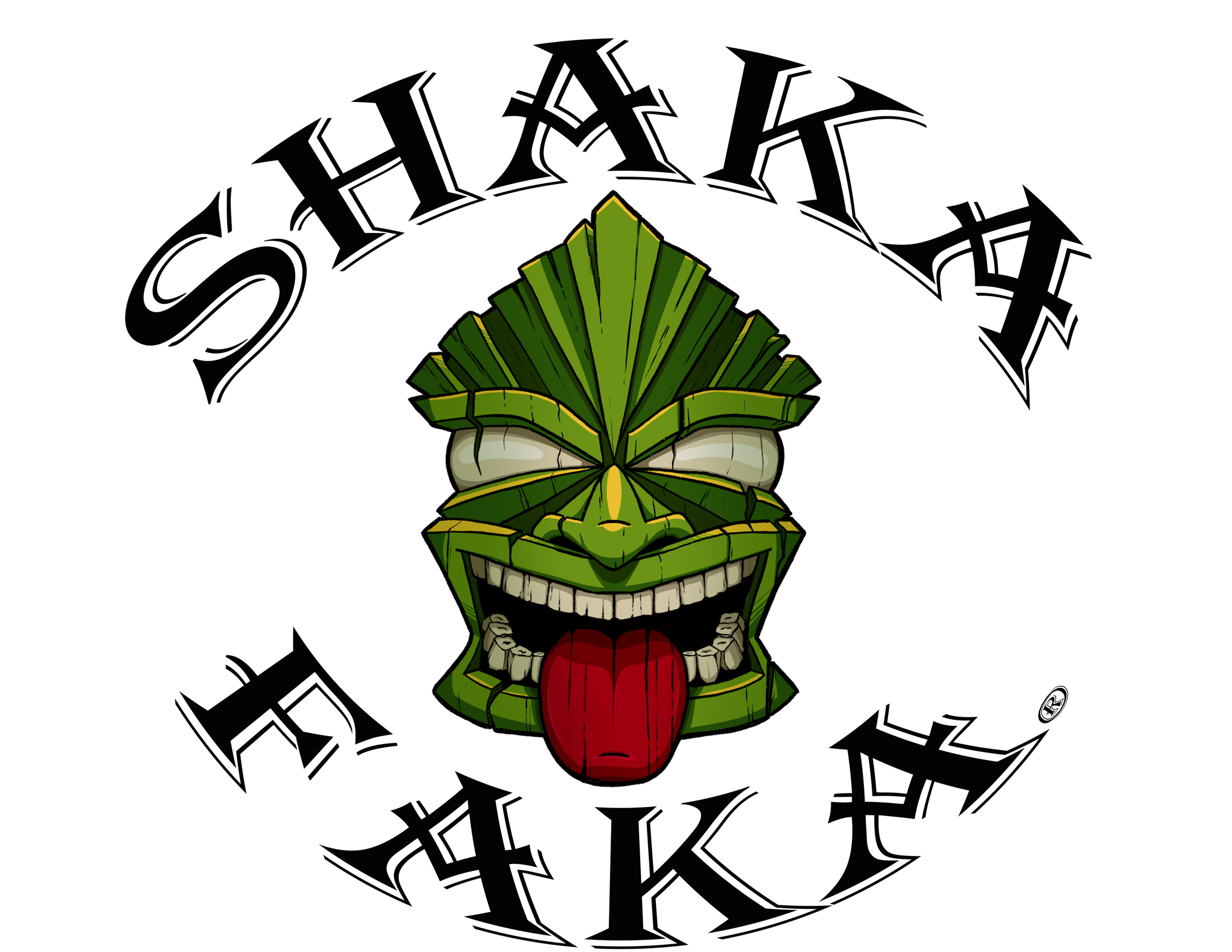 Shaka Faka Mask logo on Hats