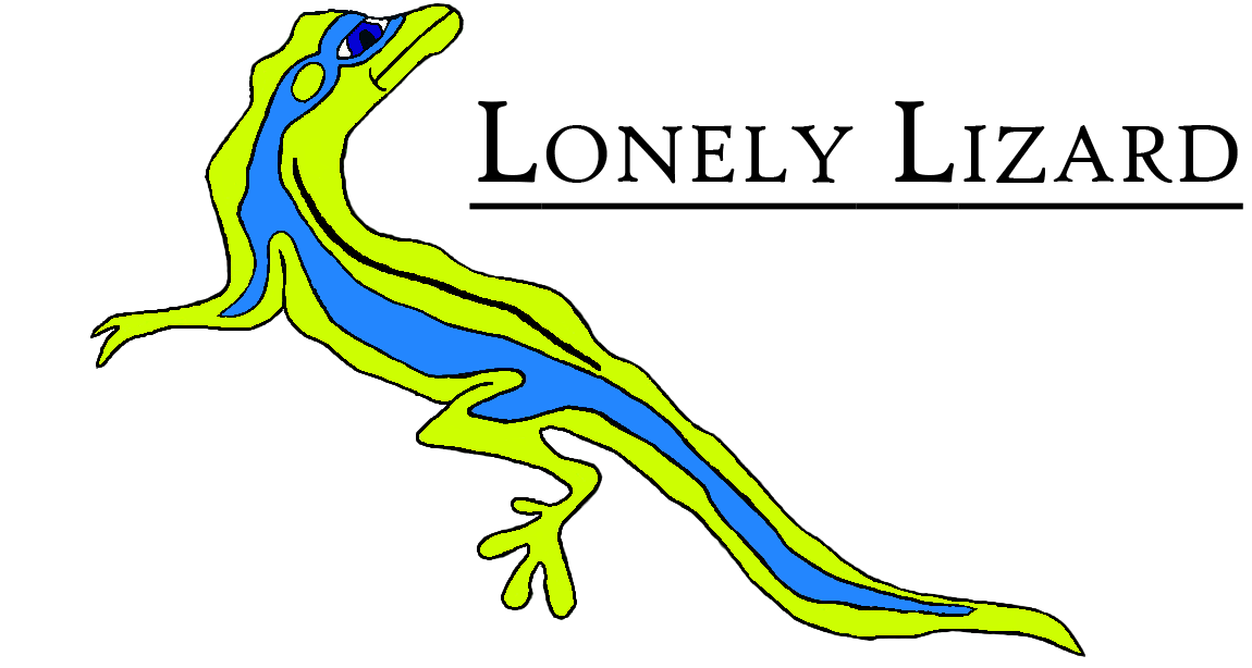 Lonely Lizard Official Brand Logo