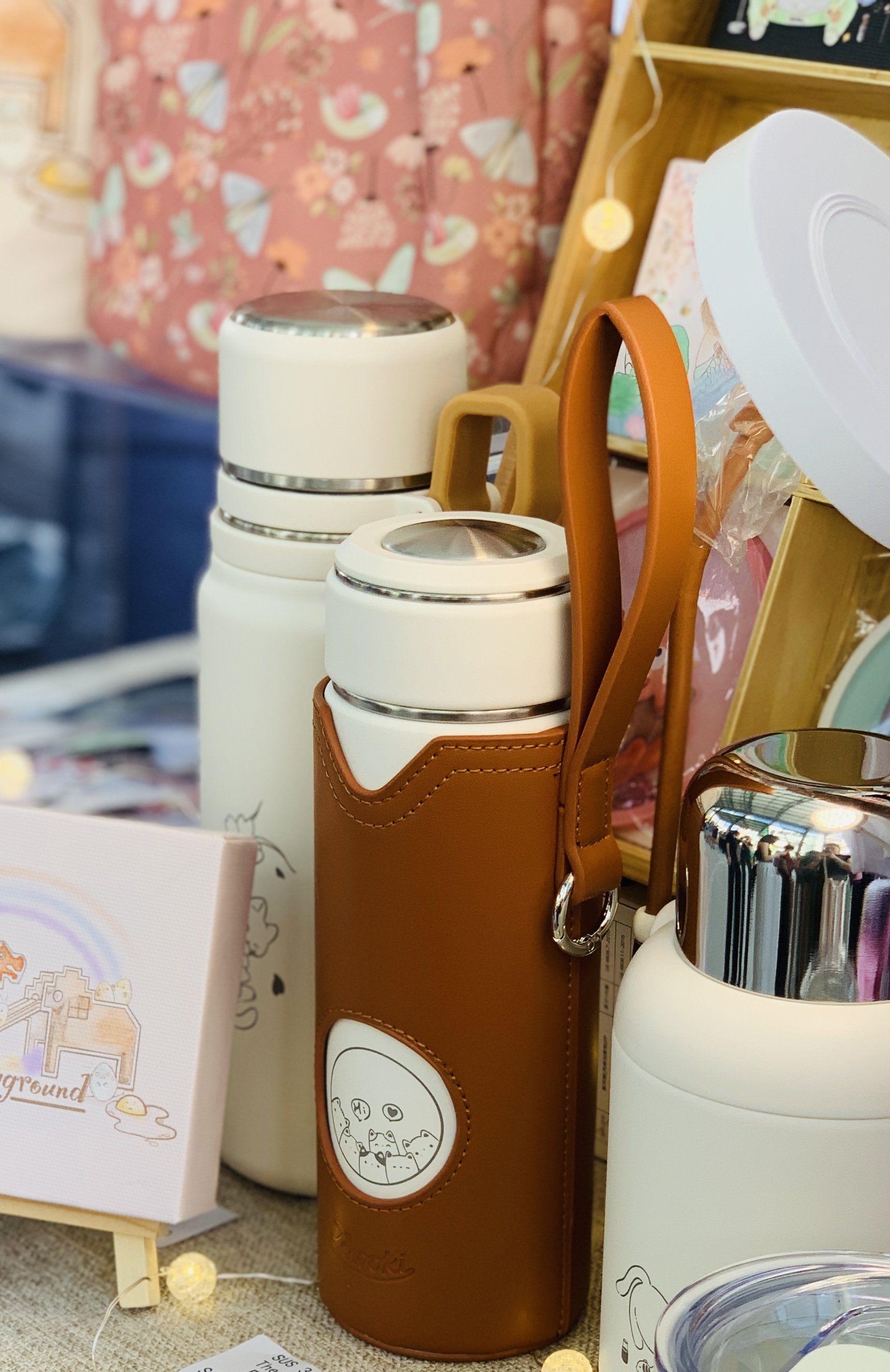 Genboku Thermal Flask Hi Cat SUS 316, 480ml