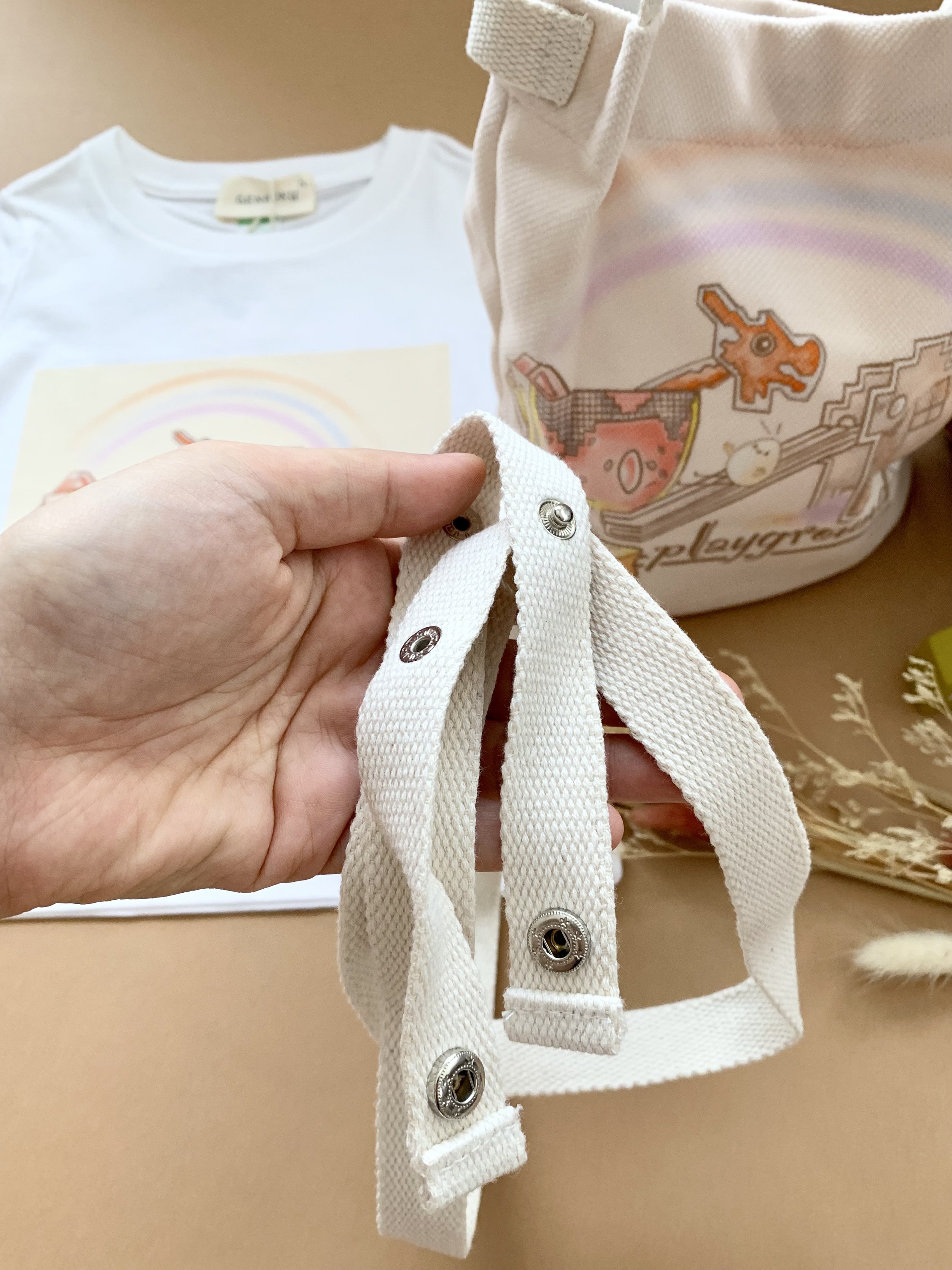 Genboku Bucket Bag Remembering Mosaic Playgrounds