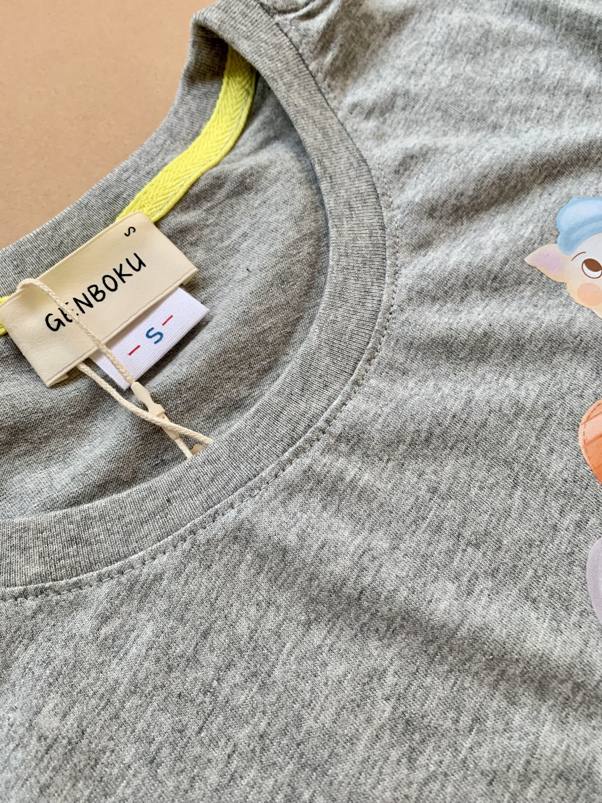 Genboku Adult Cotton Tee The Three Little Pigs