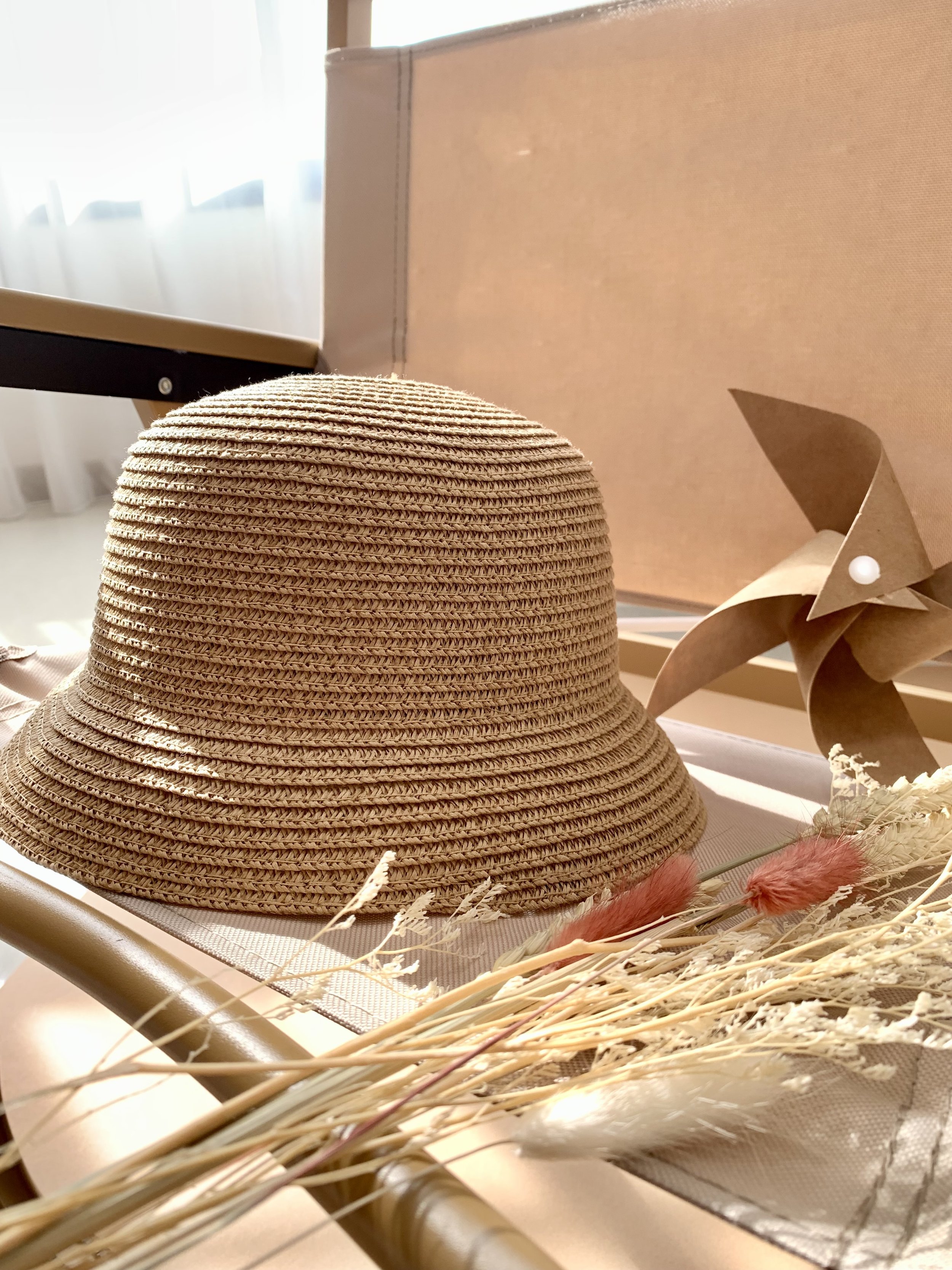 Genboku Children’s Sun Protection Straw Hat