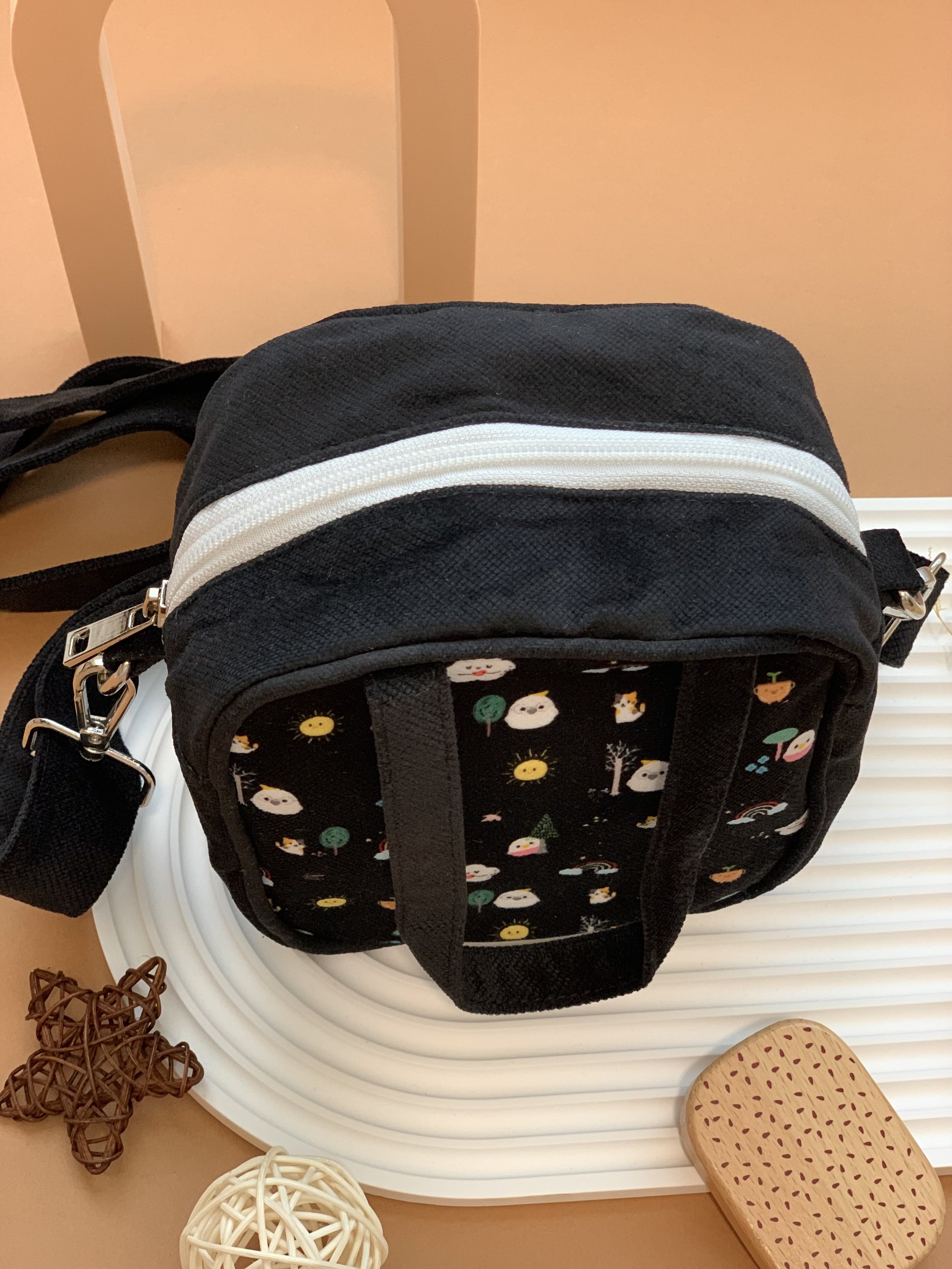 Genboku Mini Square Shoulder Bag Rainbow