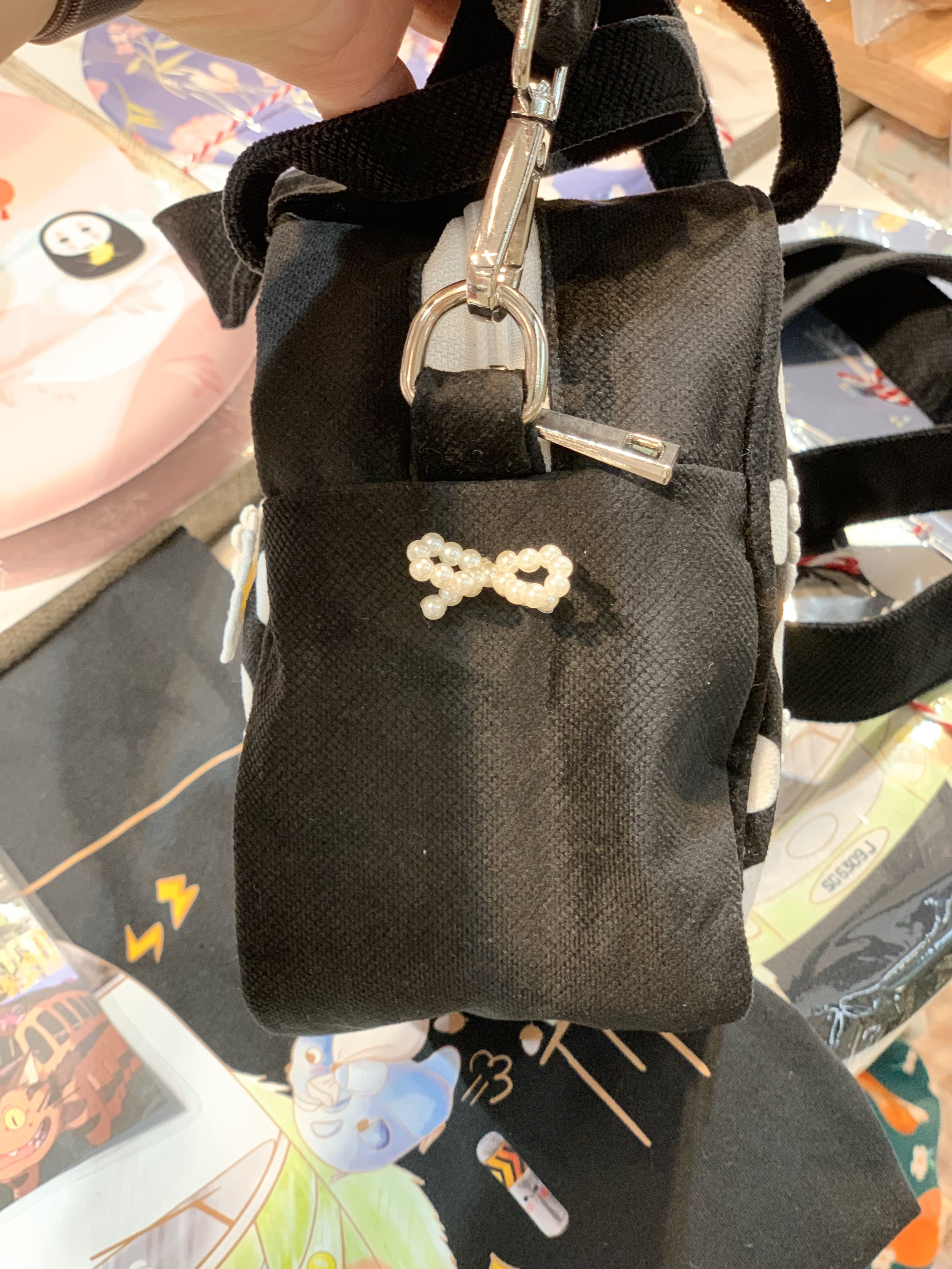 Genboku Mini Square Shoulder Bag Floral